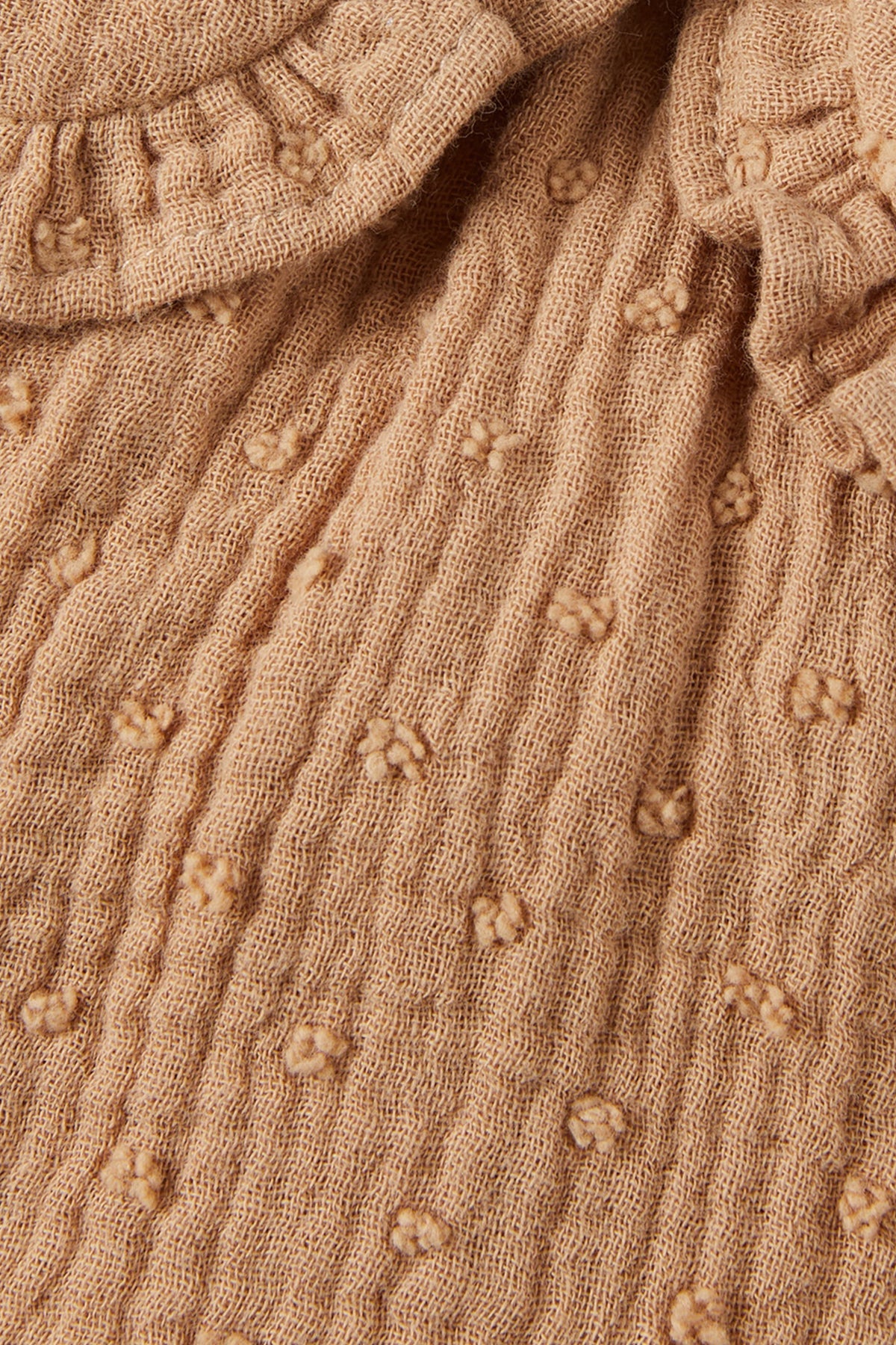 wirrawirra childrens store double layer crepe blouse caramel 24 Autumn Autumn Blouses Girls New Arrivals Shirts Spring