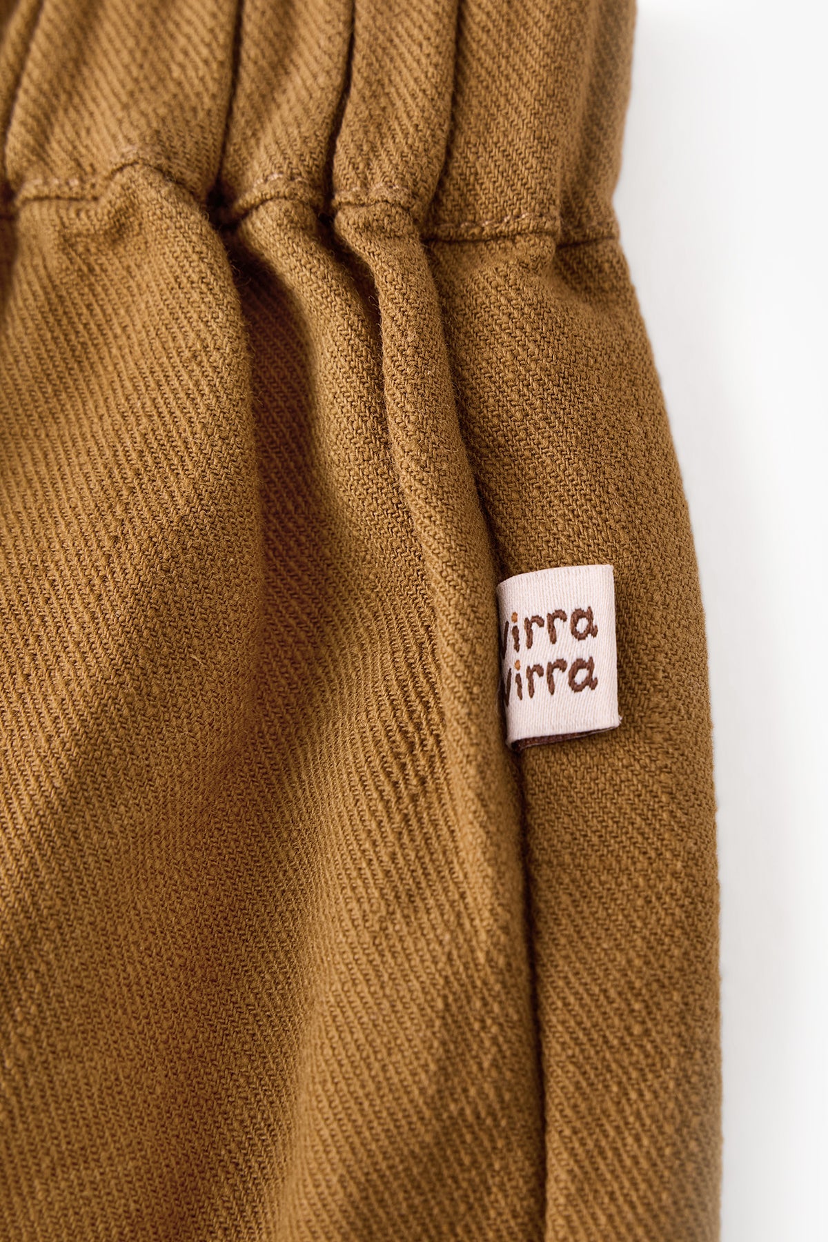 wirrawirra toddler clothes double pocket pant caramel 24 Autumn Autumn Boys Girls Leggings New Arrivals Spring Trousers