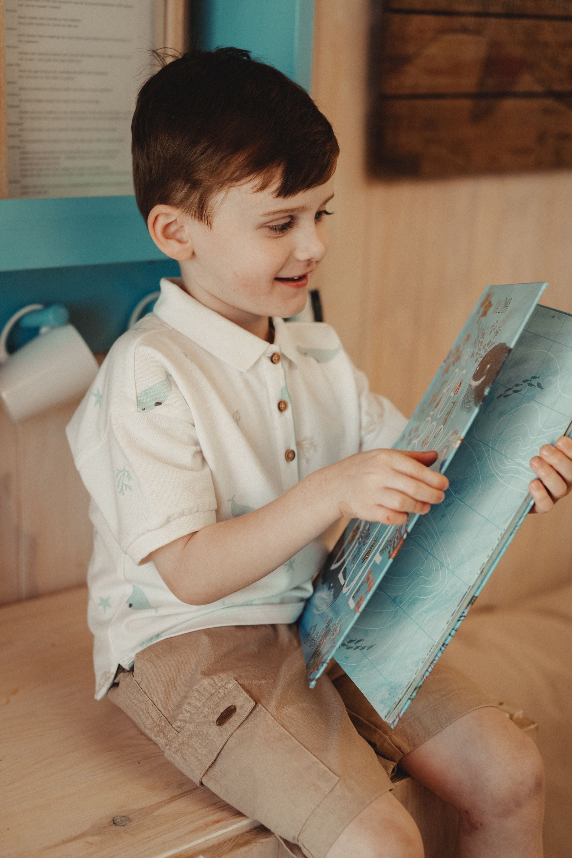 wirrawirra baby boy clothes underwater world polo shirt underwater world 24 Summer Blouses Girls New Arrivals Shirts Boys