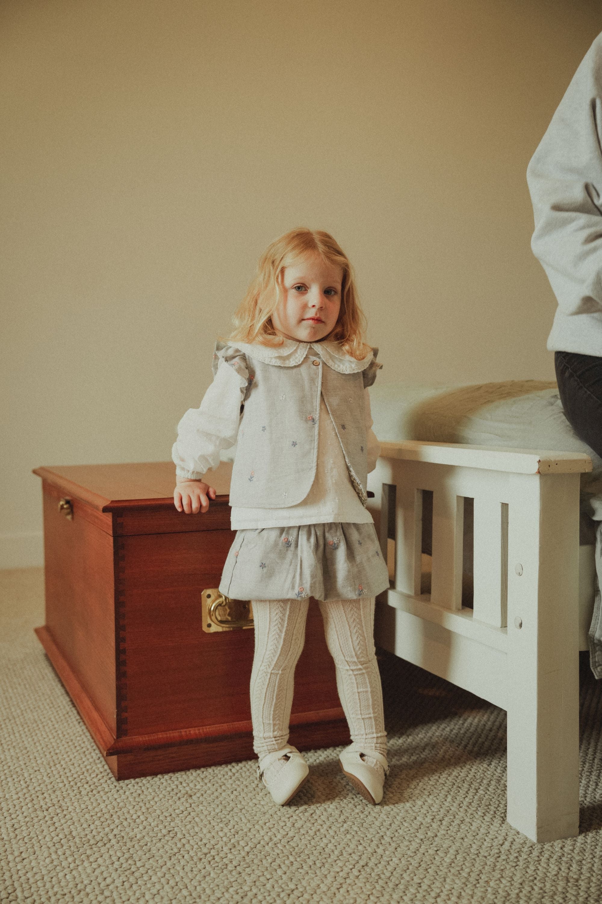 wirrawirra organic newborn outfit long sleeved shirt plain white 24 Spring Blouses Girls New Arrivals Shirts