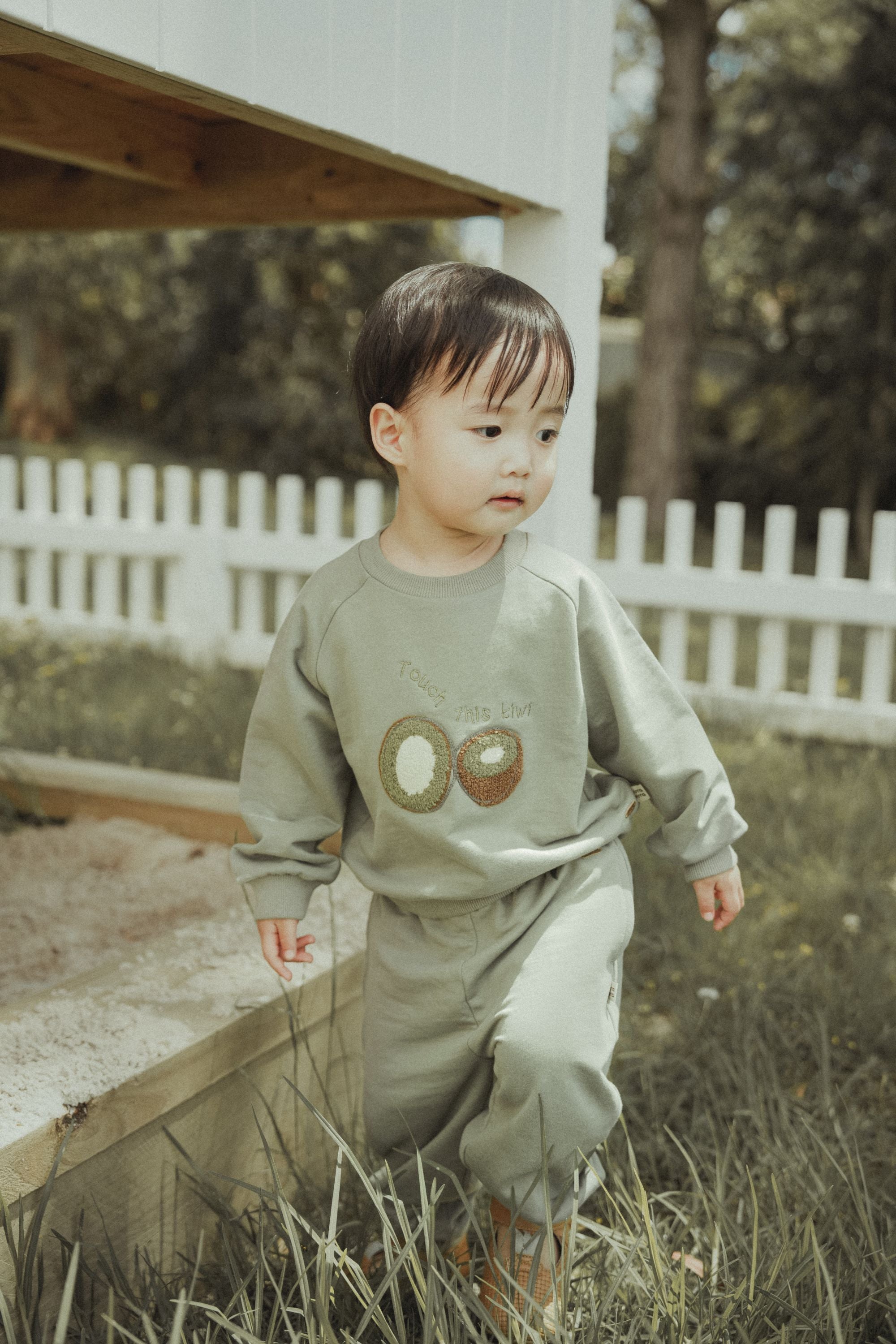 wirrawirra gender neutral baby clothes kiwi sweatshirt kiwi 24 Spring Boys Essentials Girls New Arrivals Sweatshirts