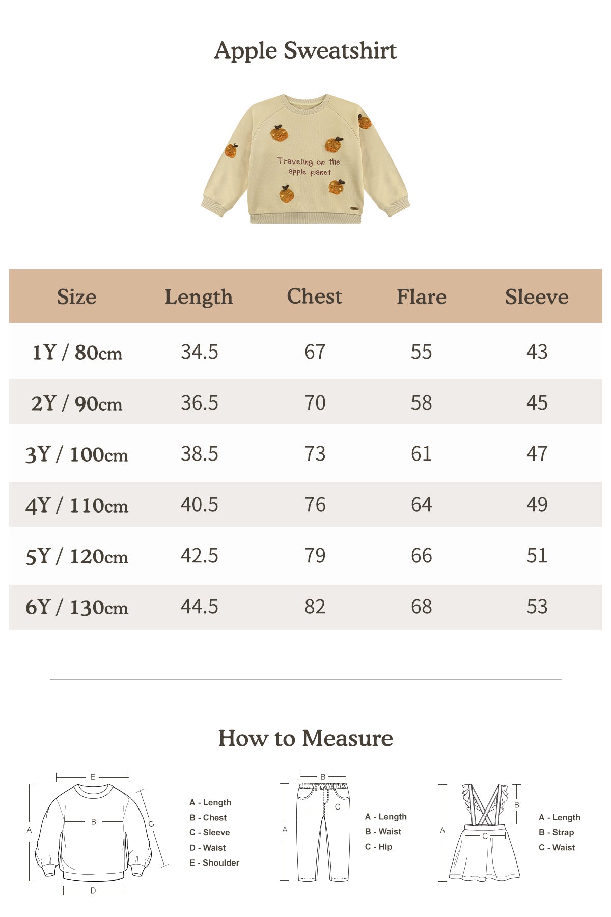 Apple Sweatshirt - Apple Planet