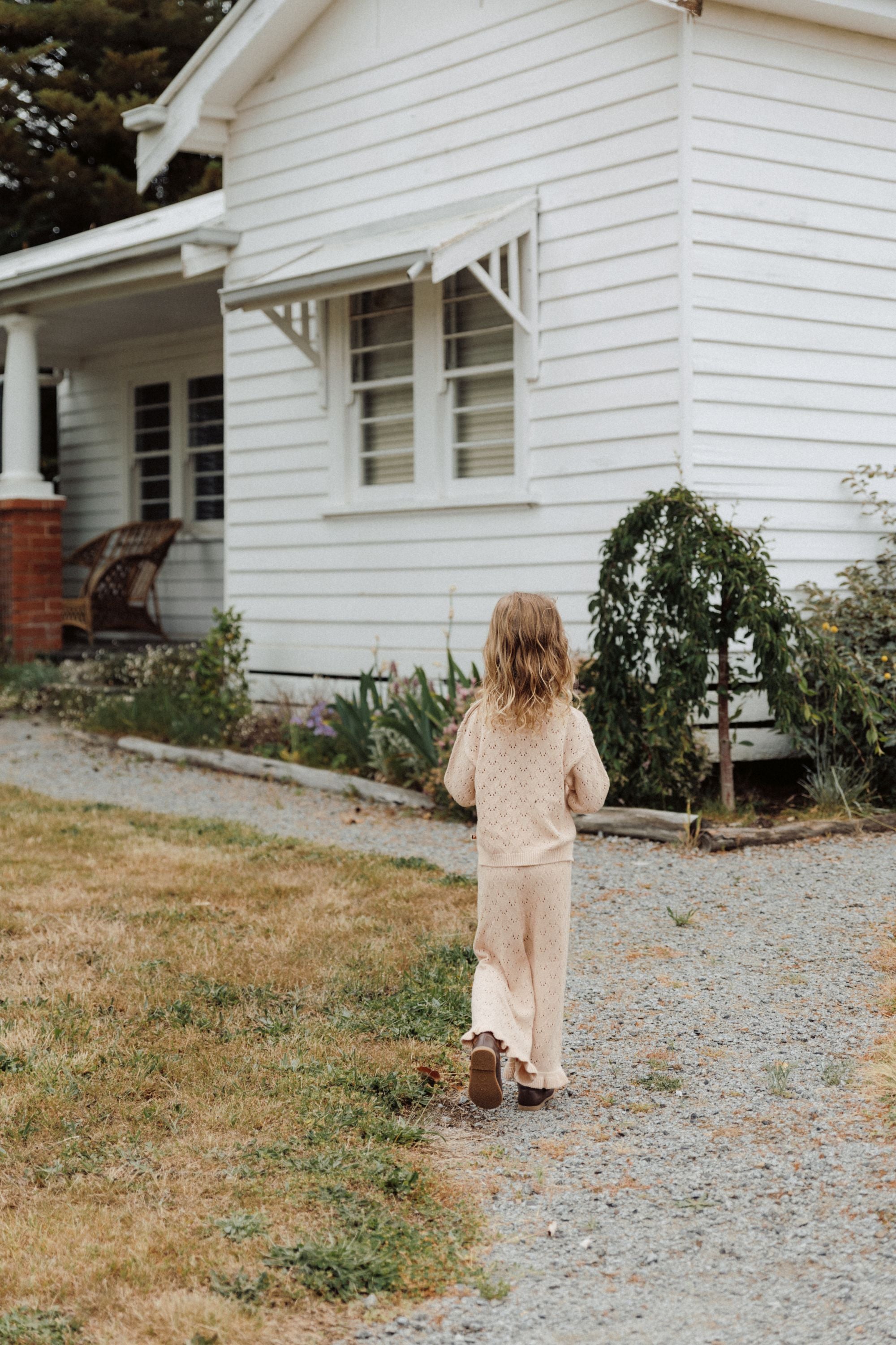Marshmallow Knit Sweater - Peach