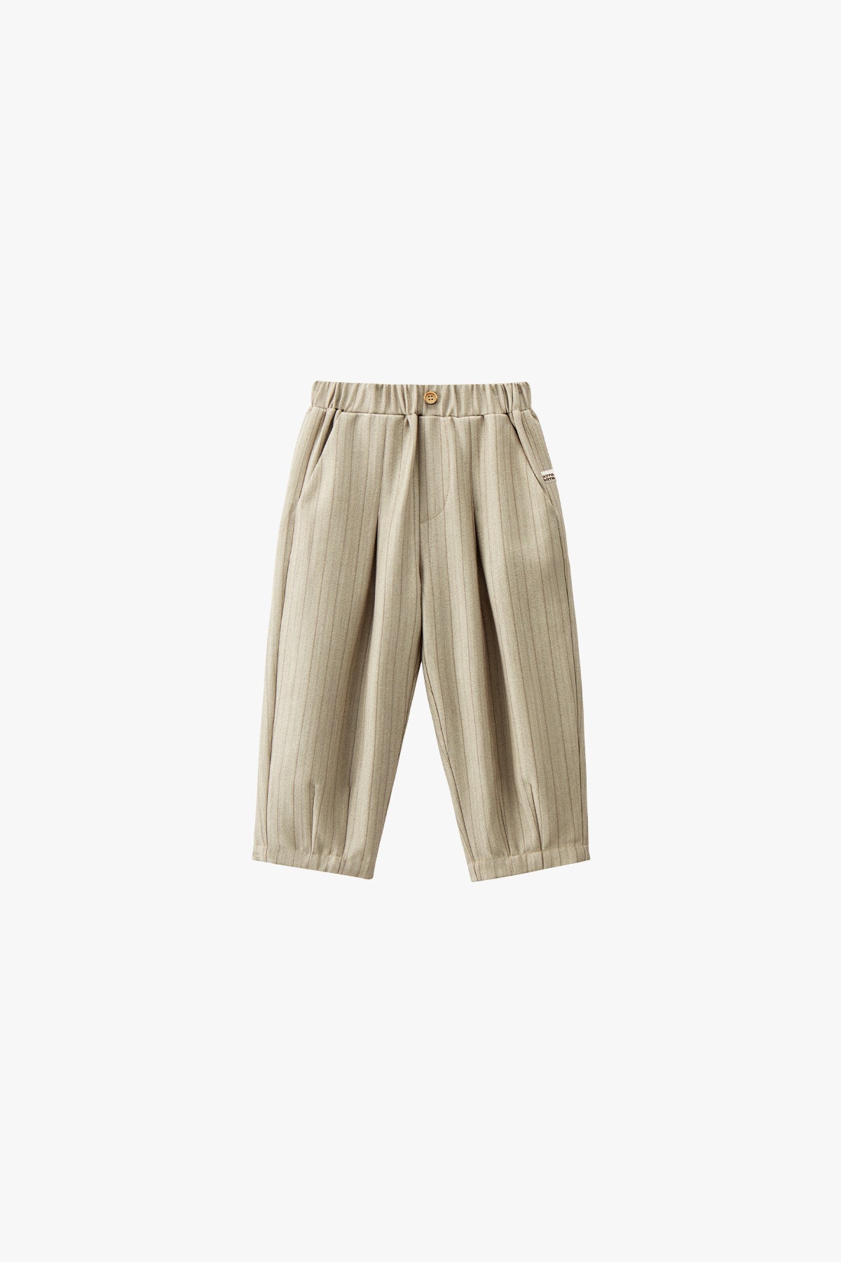 Vintage Striped Pants - Khaki