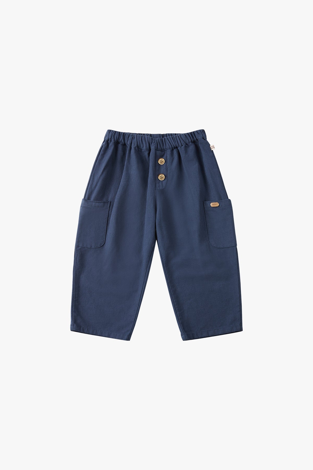 wirrawirra kids clothing stores double pocket pant cobalt blue 24 Autumn Autumn Boys Girls Leggings New Arrivals Spring Trousers