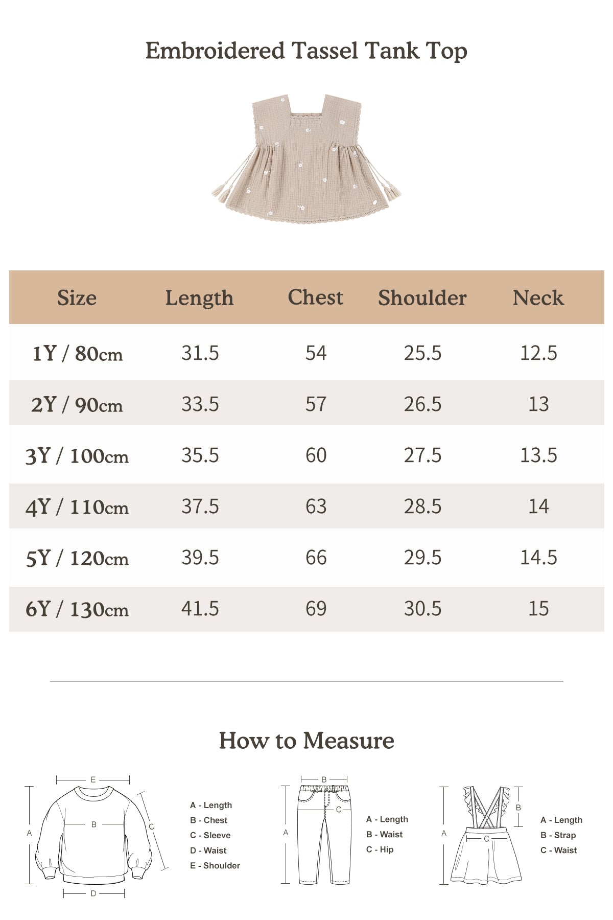 Embroidered Tassel Tank top - Dusty Pink