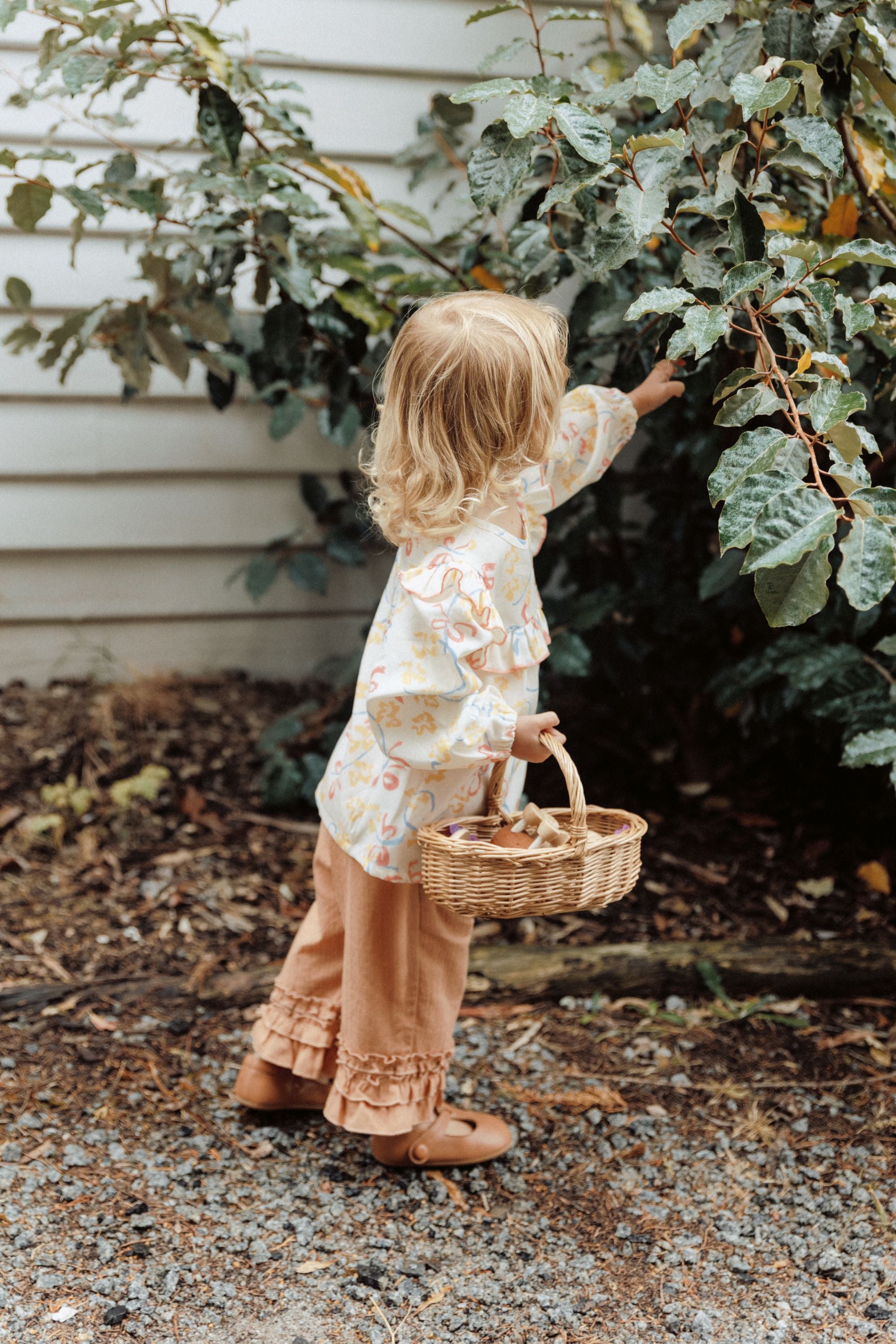 Butterfly Print Blouse - Butterfly Garden