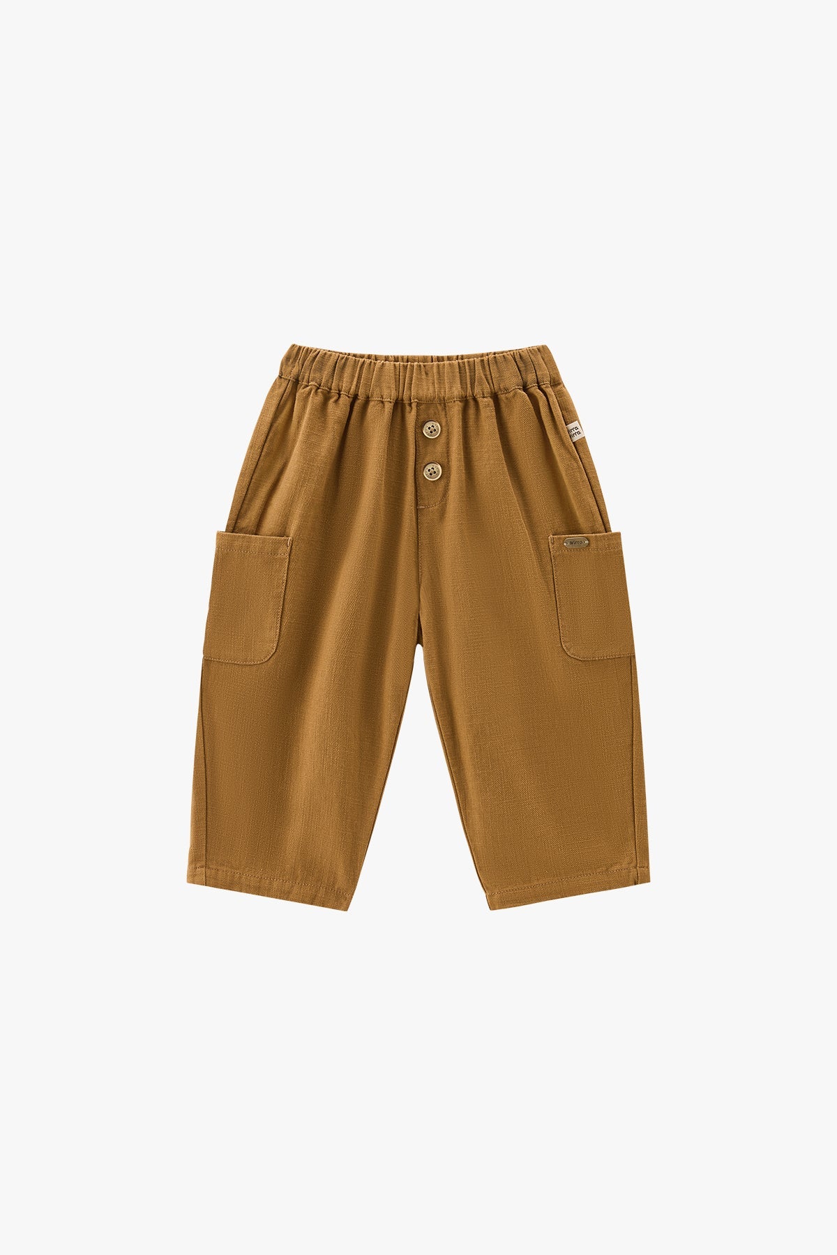 wirrawirra sustainable baby clothes double pocket pant caramel 24 Autumn Autumn Boys Girls Leggings New Arrivals Spring Trousers