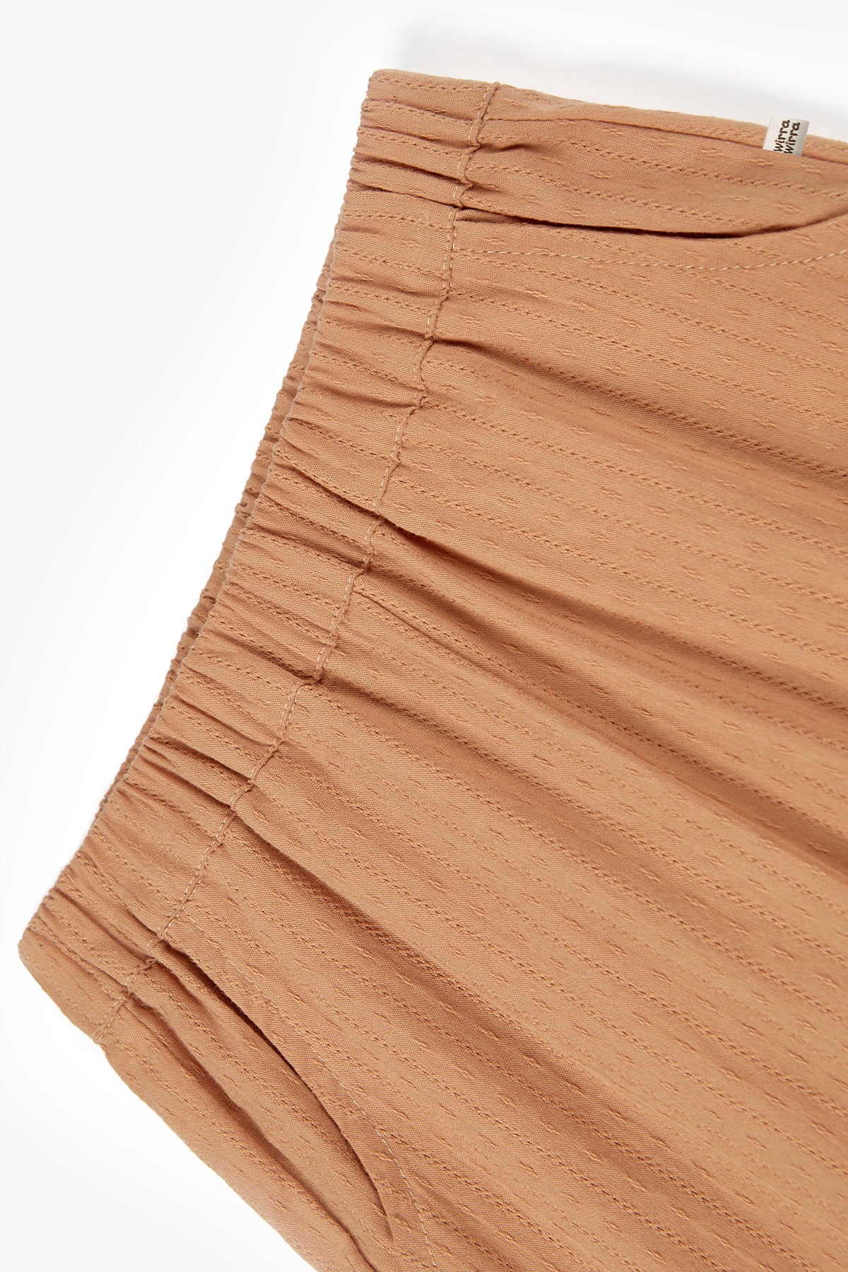 Sweetheart Holiday Lace Pants - Brick Red