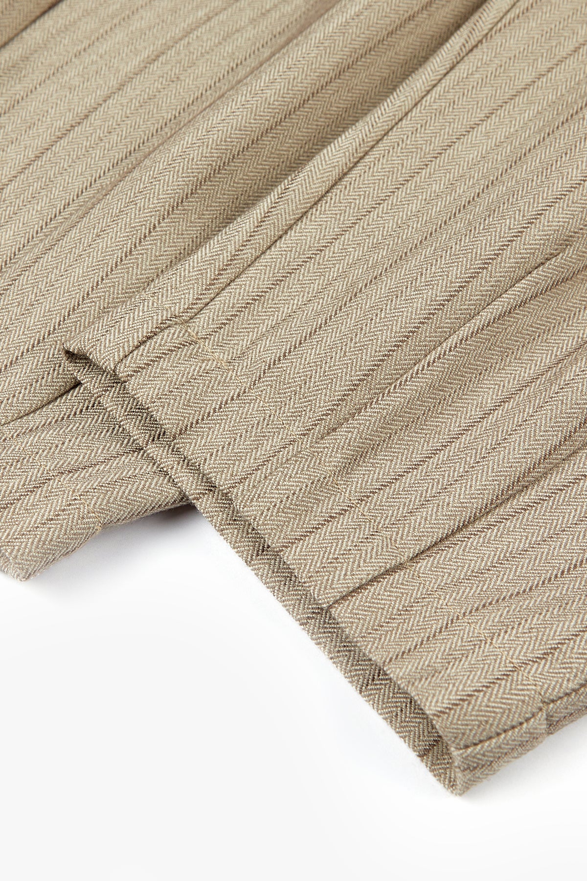 Vintage Striped Pants - Khaki