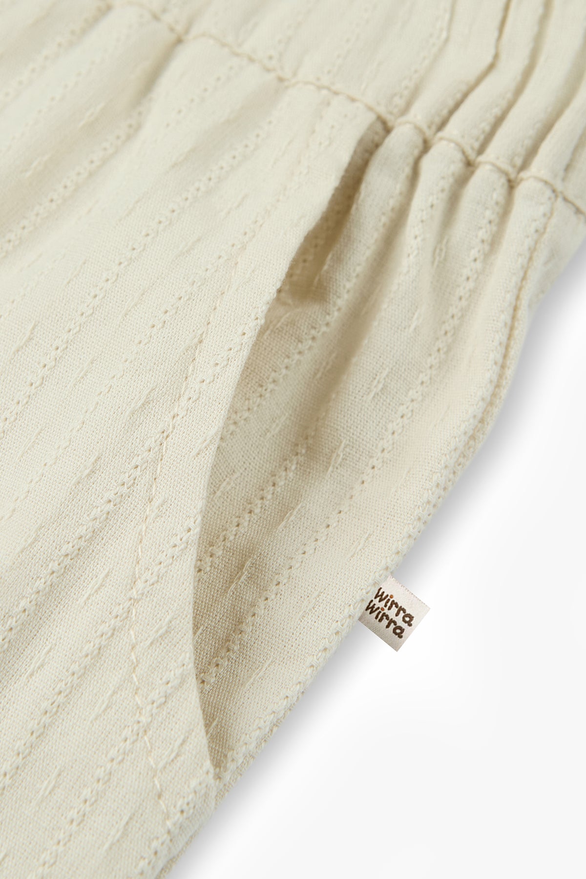 Sweetheart Holiday Lace Pants - Cream White