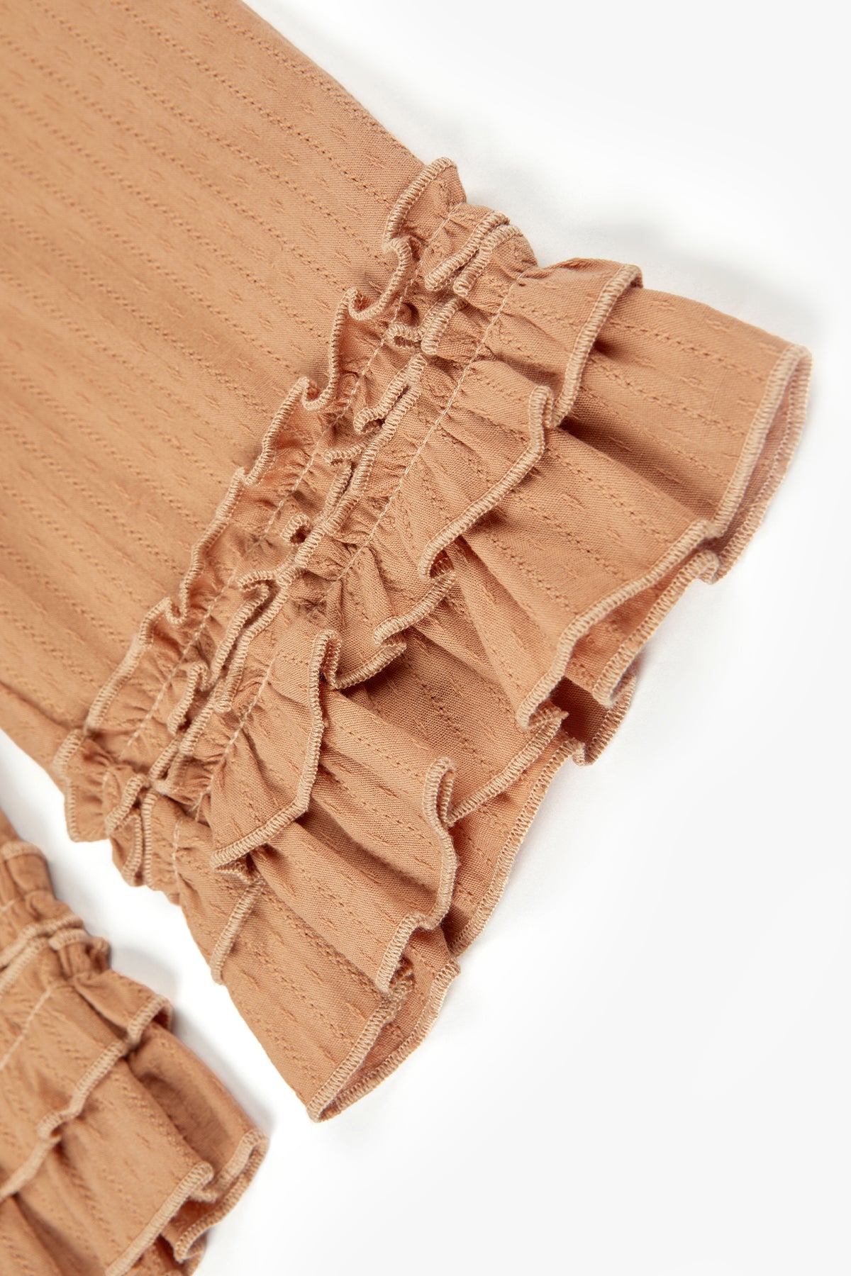 Sweetheart Holiday Lace Pants - Brick Red