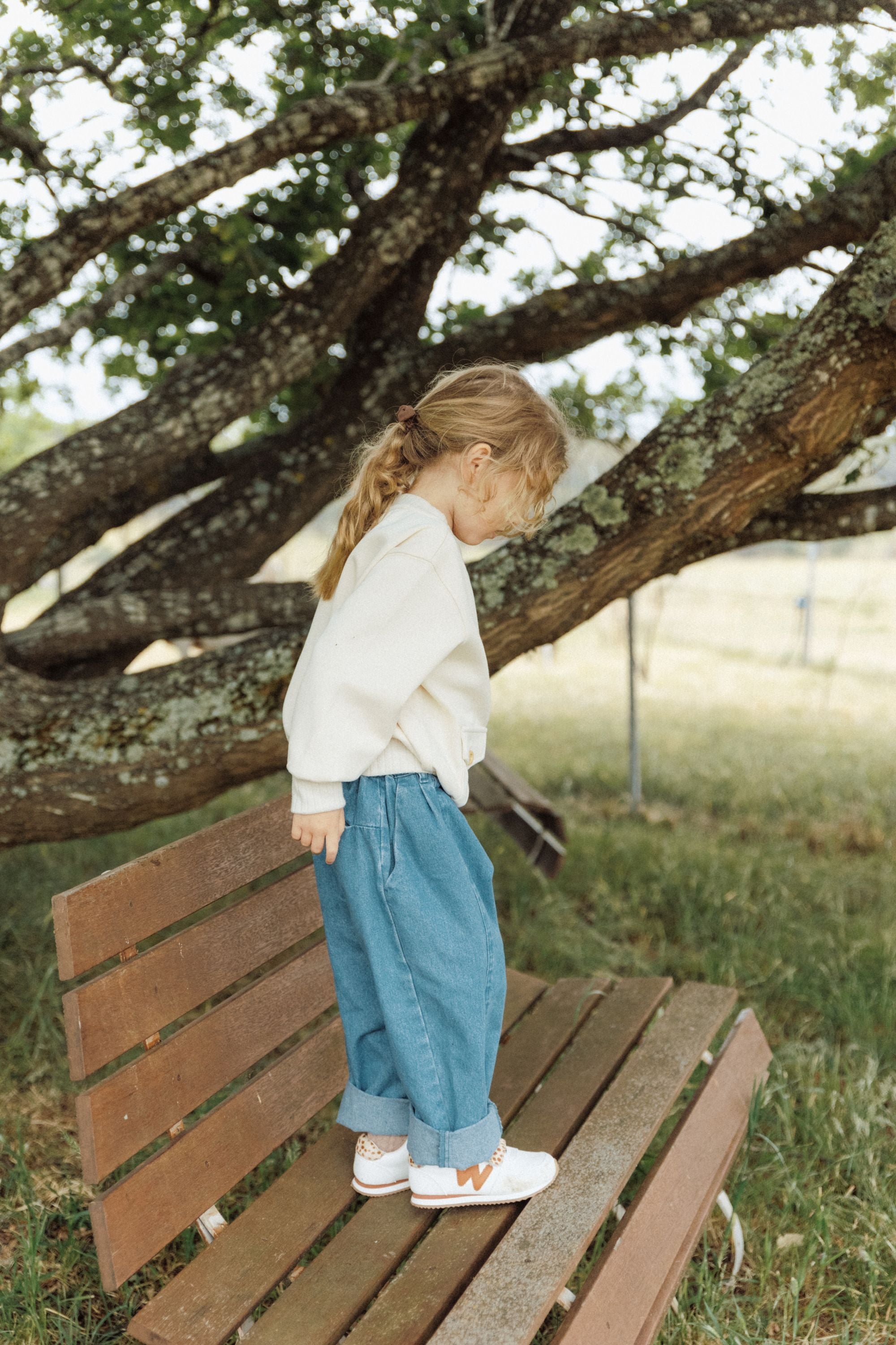 Magic Pocket Sweatshirt - Cream