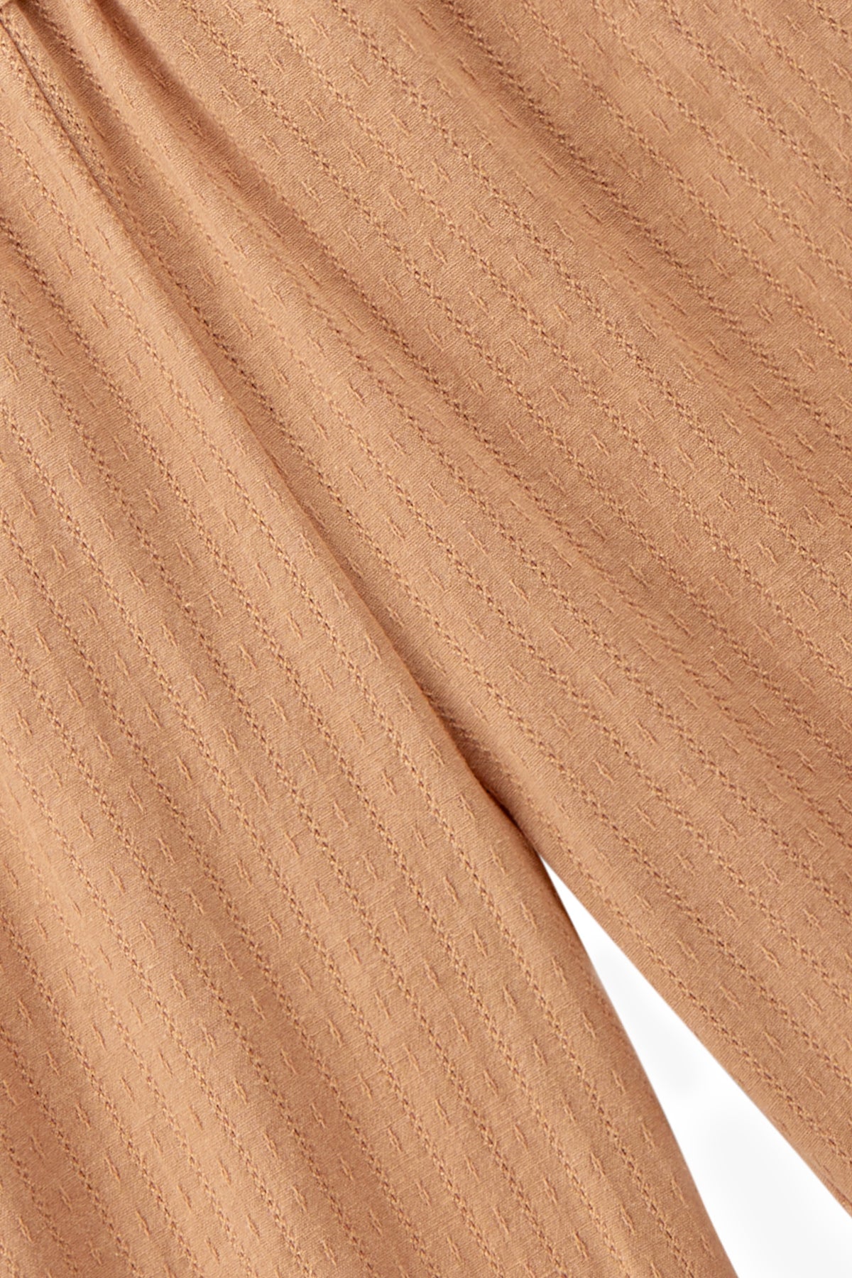 Sweetheart Holiday Lace Pants - Brick Red