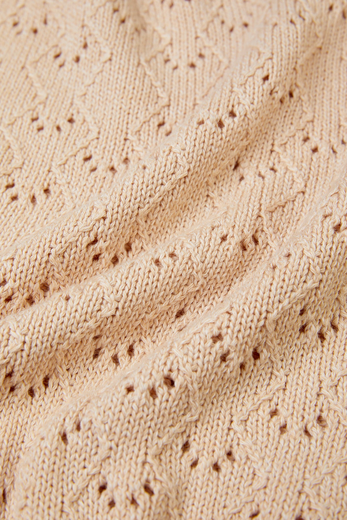 Marshmallow Knit Sweater - Peach