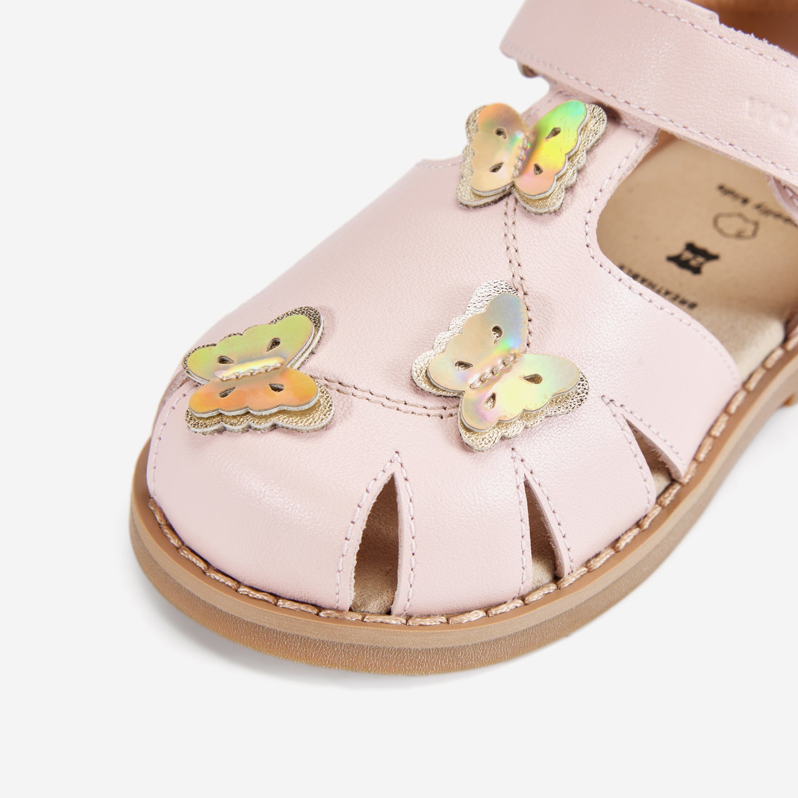 Aero - Peach Blossom - Woolly Kids - detail view