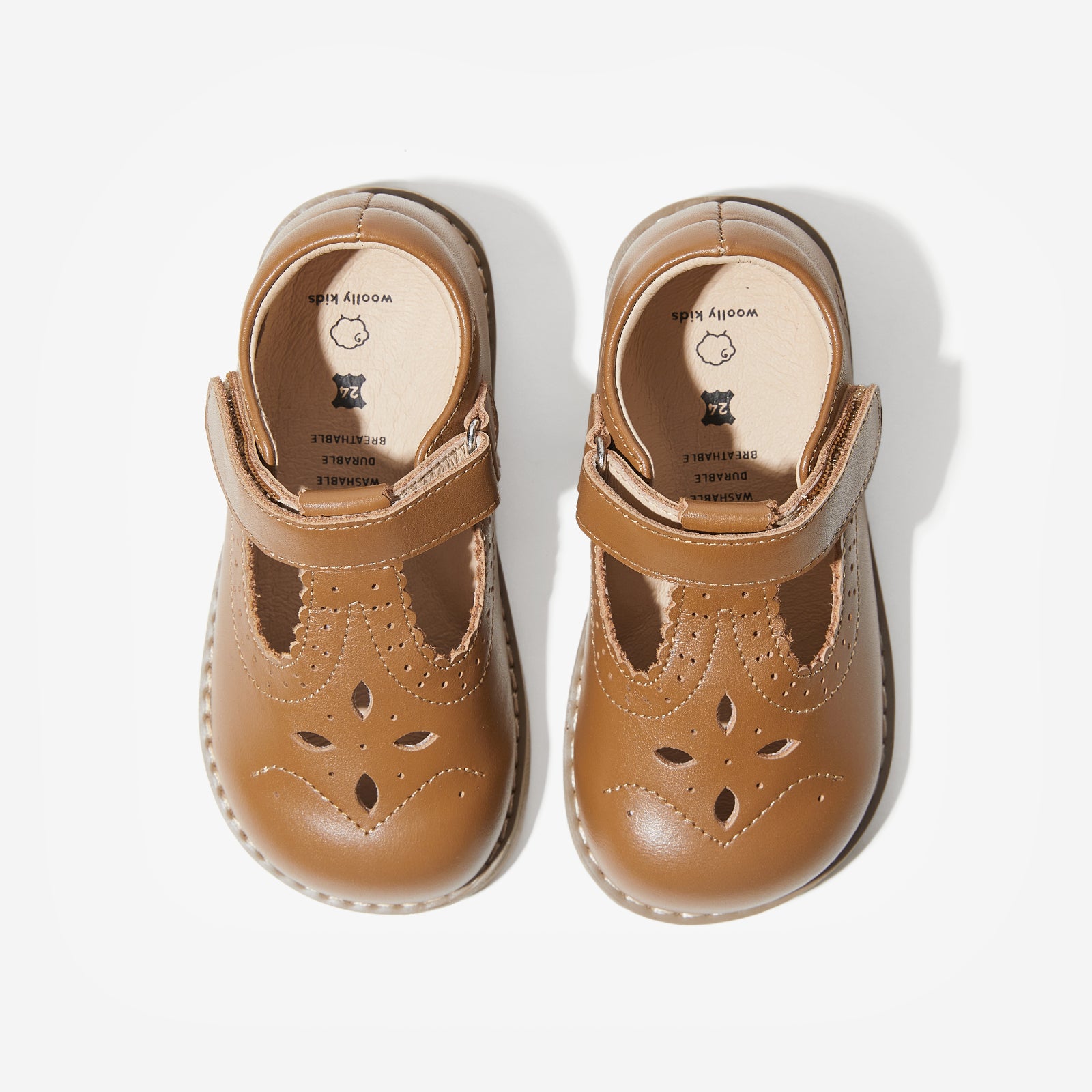 cheryl chestnut brown woolly kids autumn infant leathr shoes childrens barefoot shoes first walker shoes newborn shoes nz