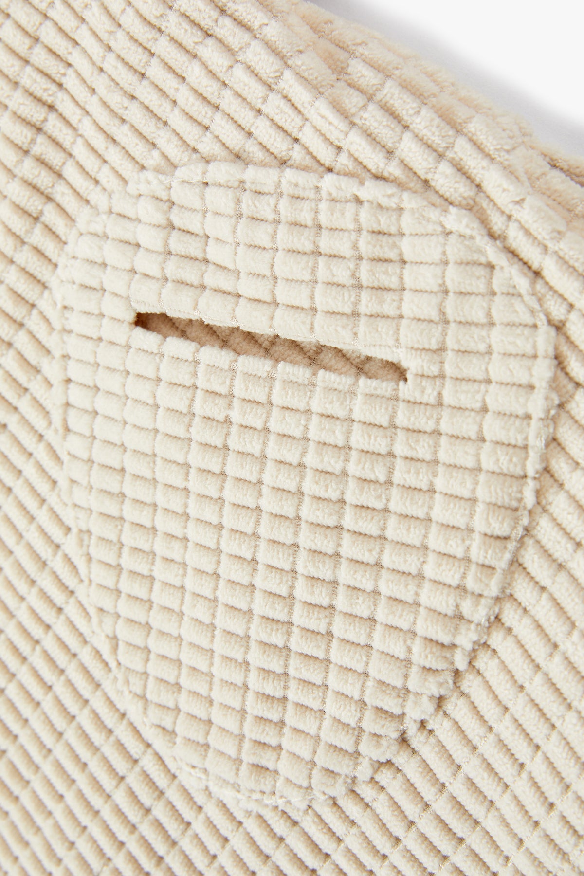 wirrawirra gender neutral newborn clothescorduroy hooded jacket gray cream24 Winter  Boys  Gilets  Girls  Jackets  New Arrivals