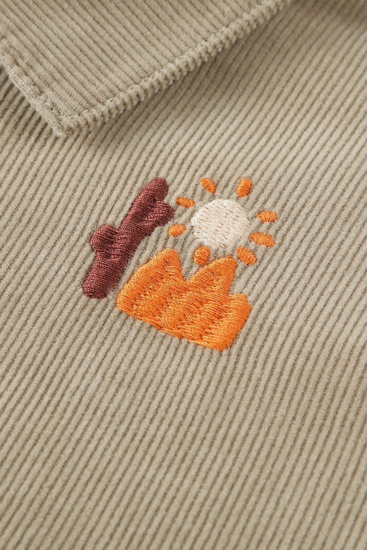 wirrawirra cute baby clothes corduroy shirt light khaki 23 Winter Boys Girls New Arrivals Tops Shirts Blouses