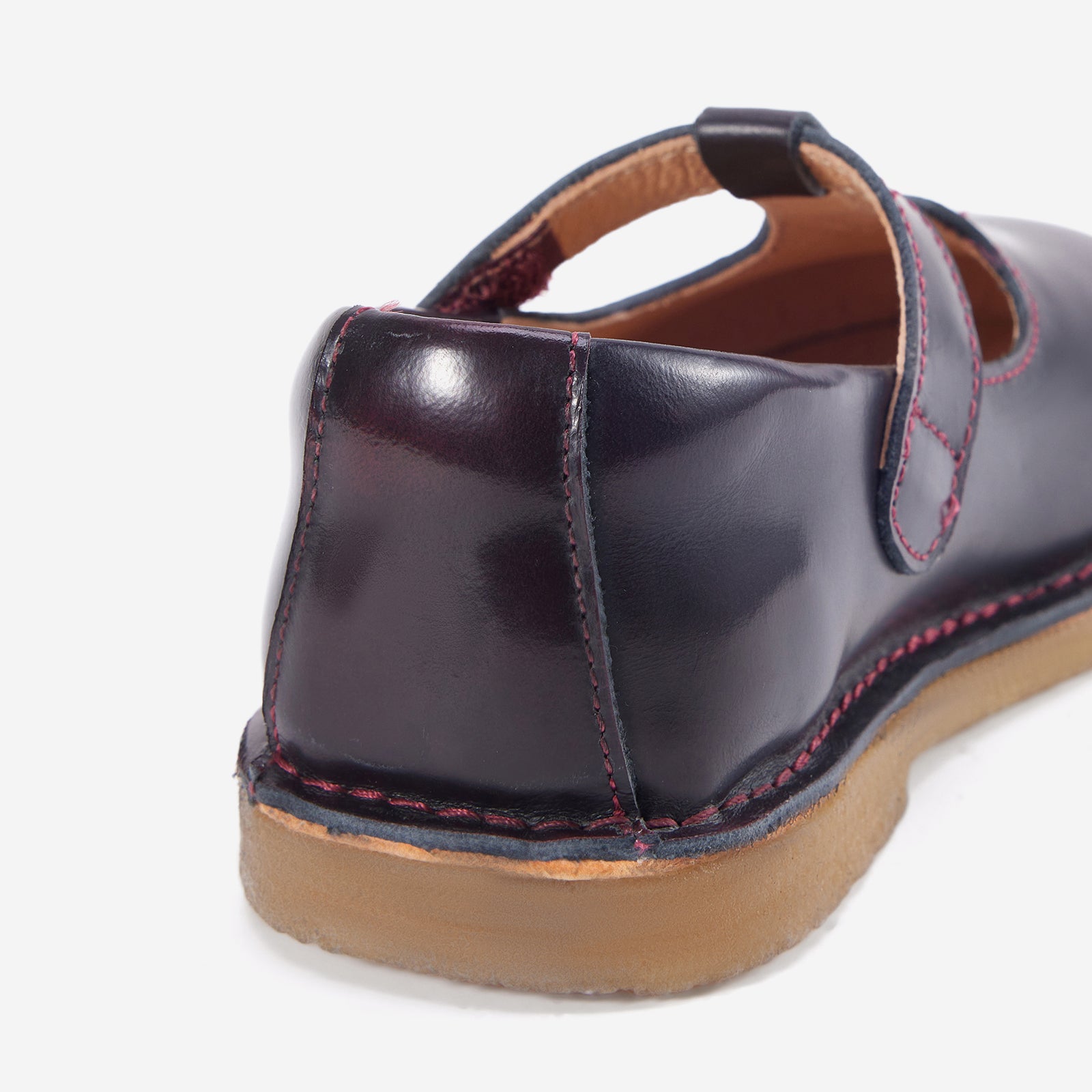 Eleanor Berry Red - Heel Detail