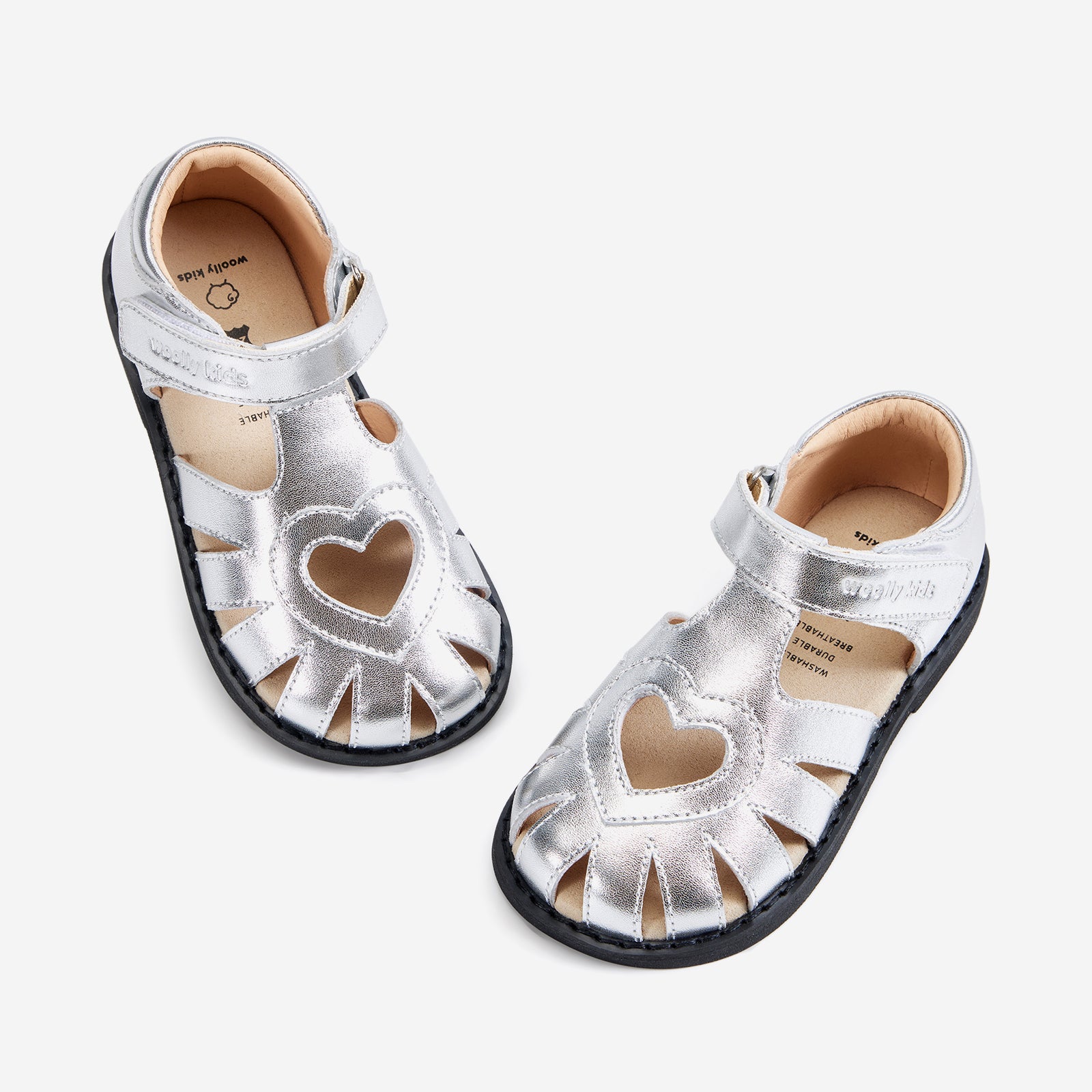 Emiko - Star silvery - Woolly Kids - detail