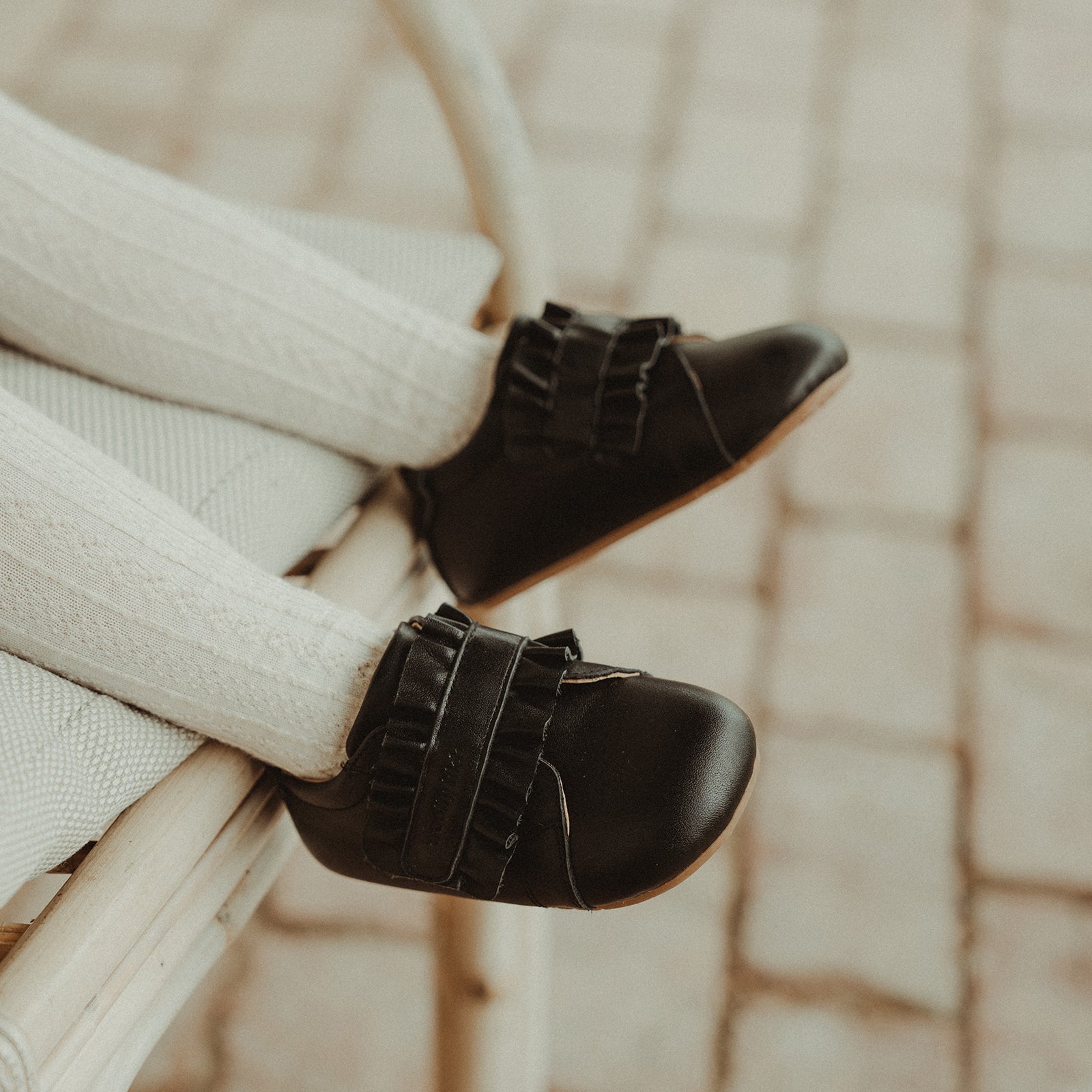 emily retro black woolly kids autumn infant leathr shoes childrens leather shoes pre walker shoes stepup shoes