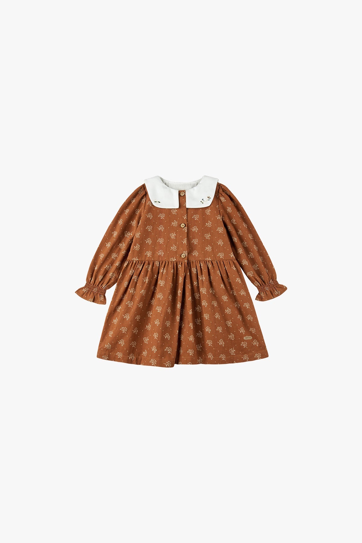 wirrawirra sustainable baby clothesfloral printed dress caramel24 Winter  Dresses  Girls  New Arrivals  Skirts