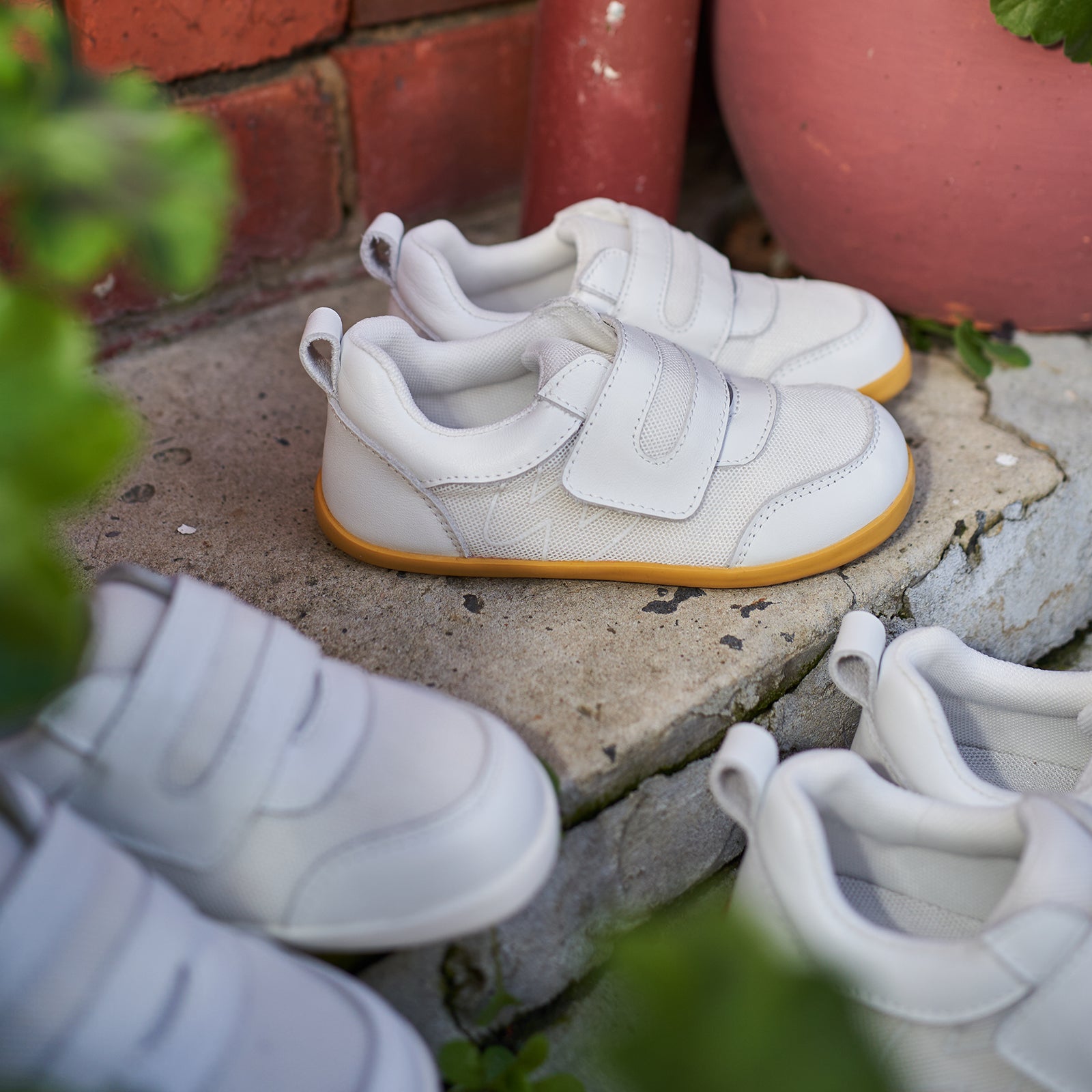 Indoor shoes - White-Base