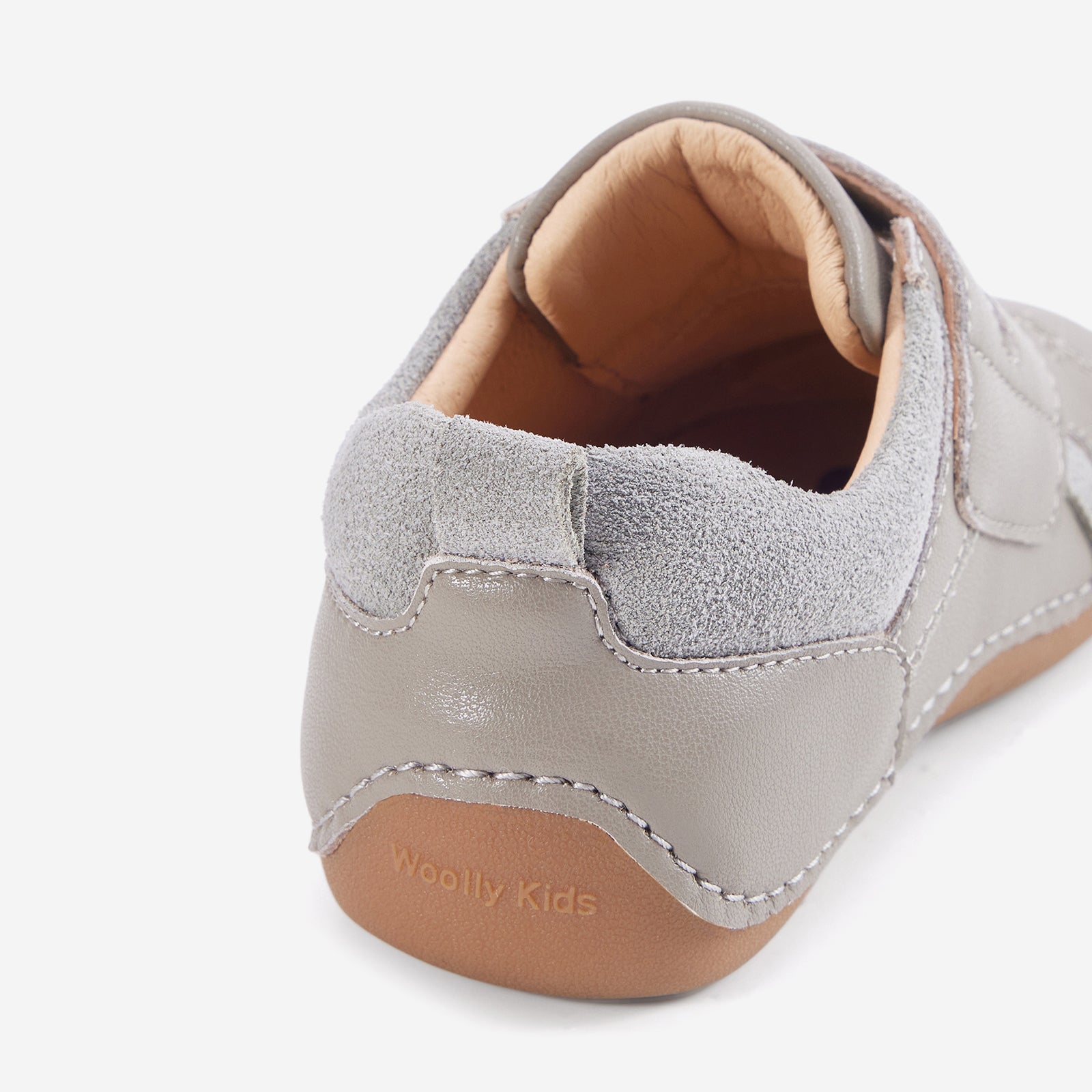 Lennie Elephant Gray - Heel Detail