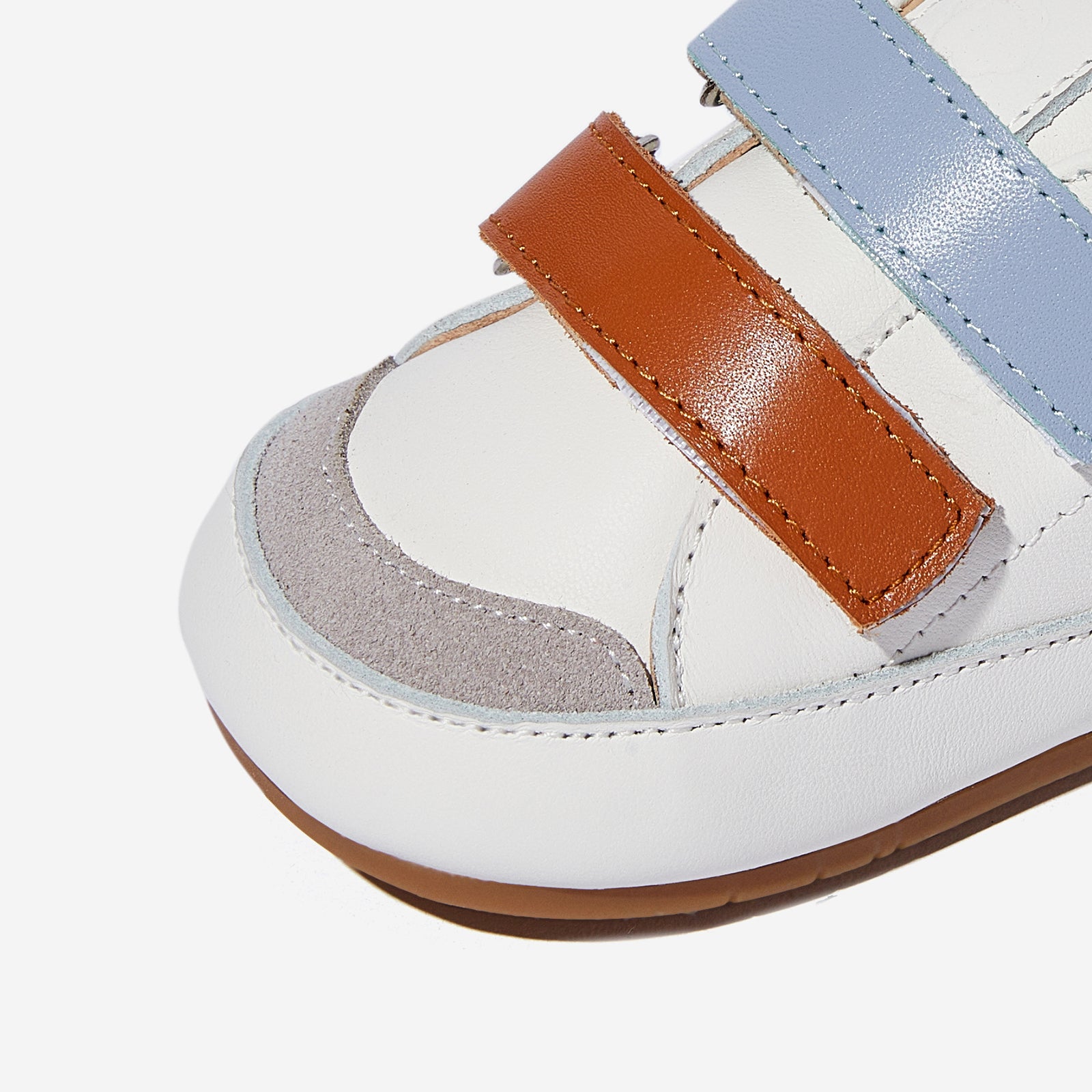 Mosaic color Macaron - Sky Blue＆Cocoa Brown