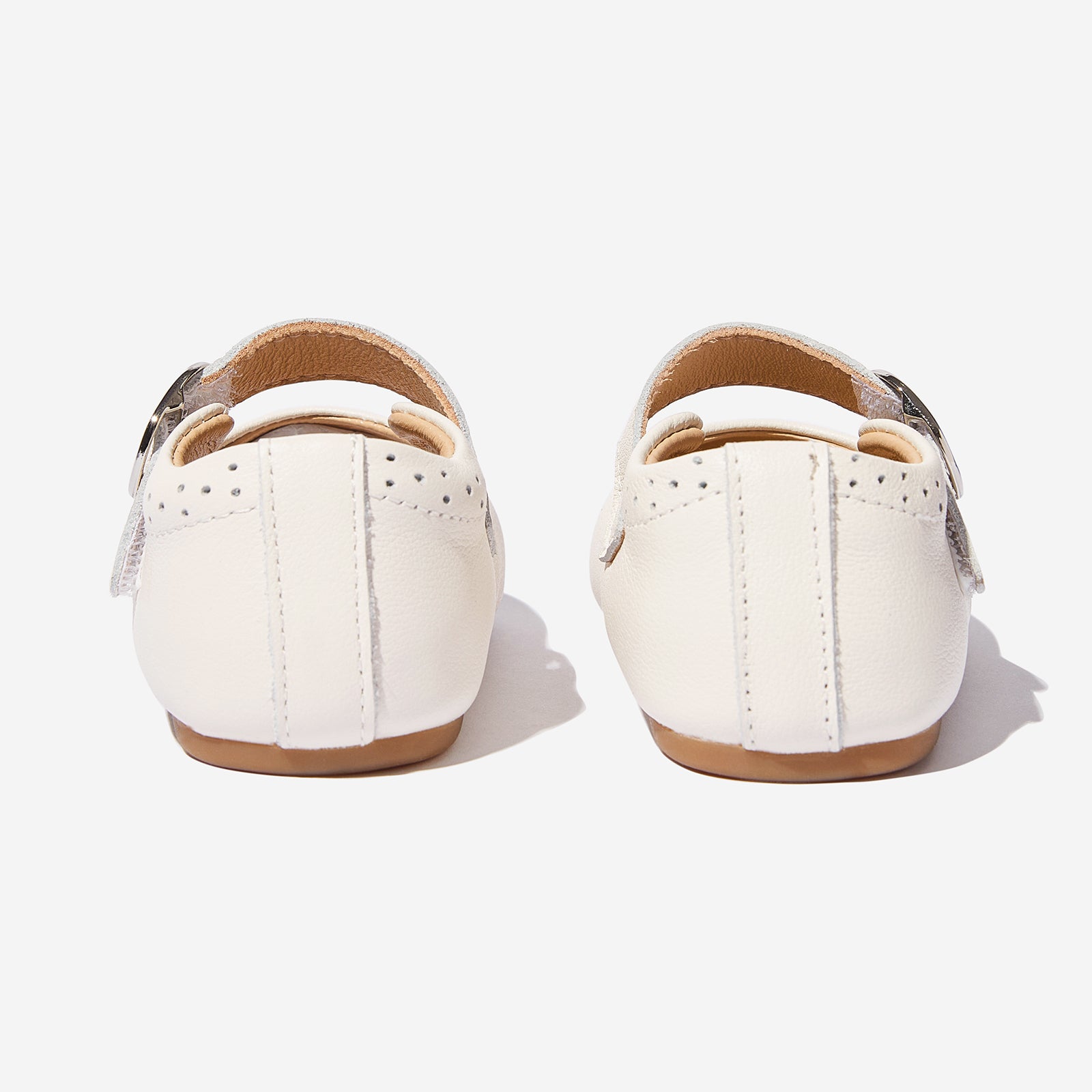 Ophelia Flat - Cream White