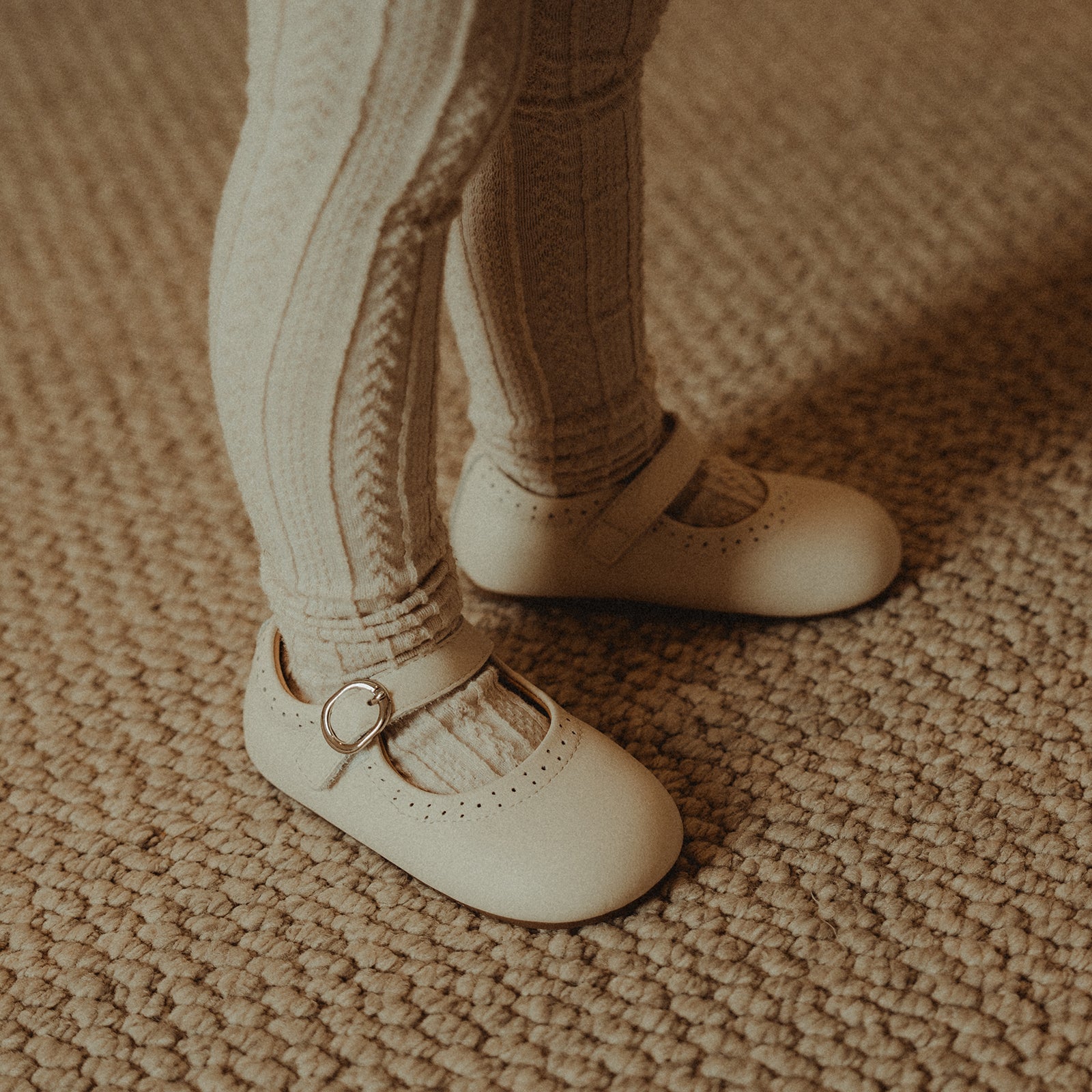 Ophelia Flat - Cream White