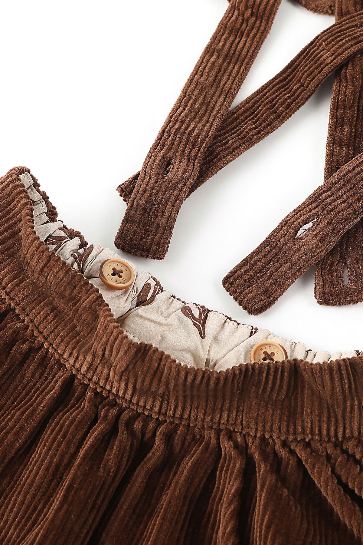 wirrawirra infant clothes suspender skirt dark brown 23 Winter Dresses Girls New Arrivals