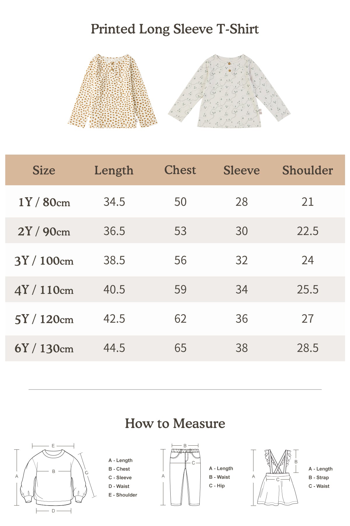 Printed Long Sleeve T-Shirt - Leopard