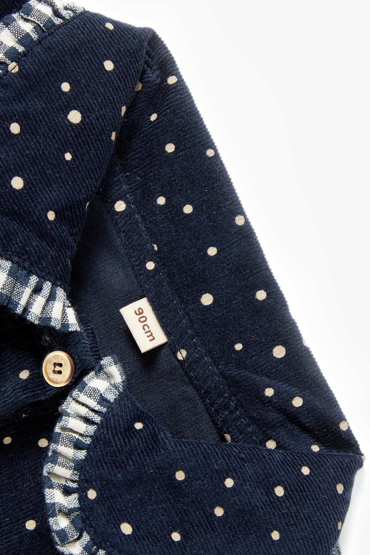 wirrawirra newborn clothesvintage polka dot blouse navy24 Winter  Blouses  Girls  New Arrivals  Shirts