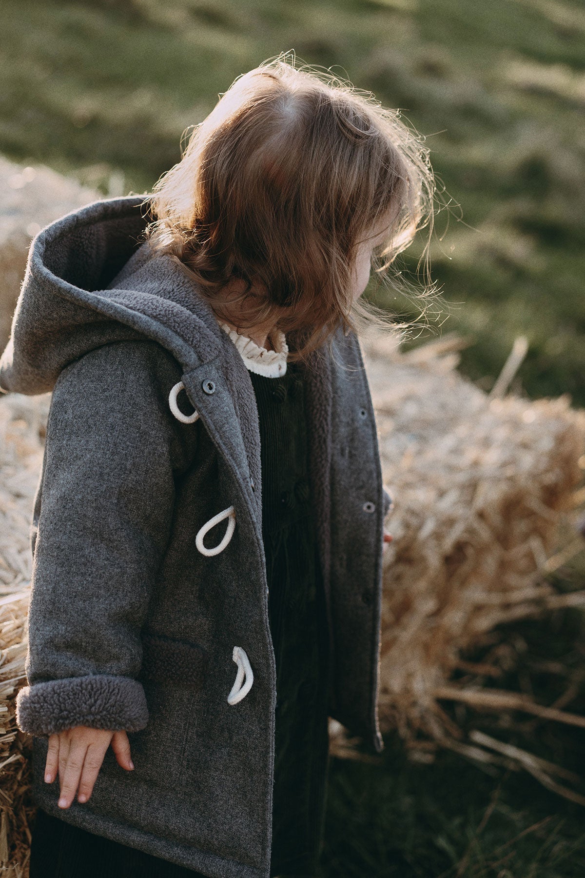 wirrawirra baby outfits woolen coat charcoal grey 23 Winter Boys Girls New Arrivals Outwears Tops Jackets Gilets