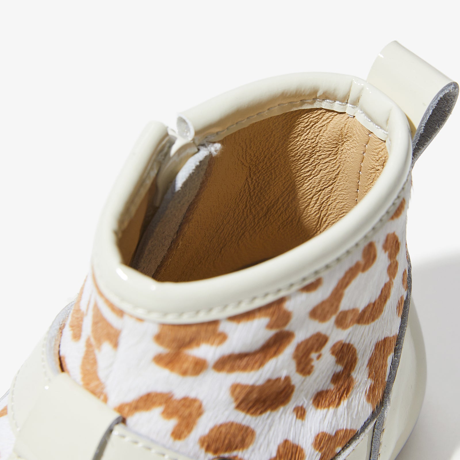 alva cream white woolly kids autumn infant leathr shoes shoe childrens shoes walkers shoes