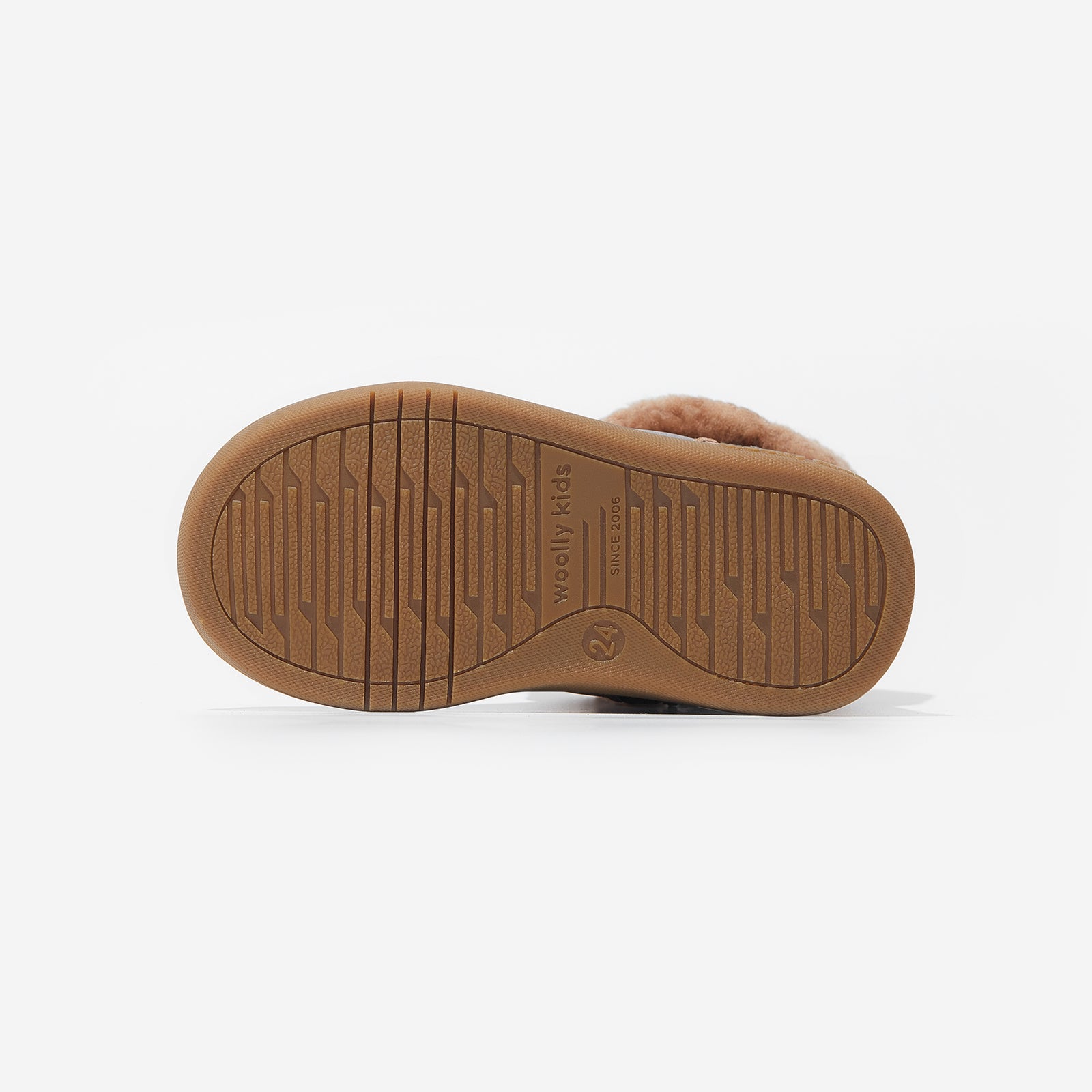 bianca coffee brown woolly kids leather kids shoes baby infants shoes Sheepskin size 1 shoes Kids boots