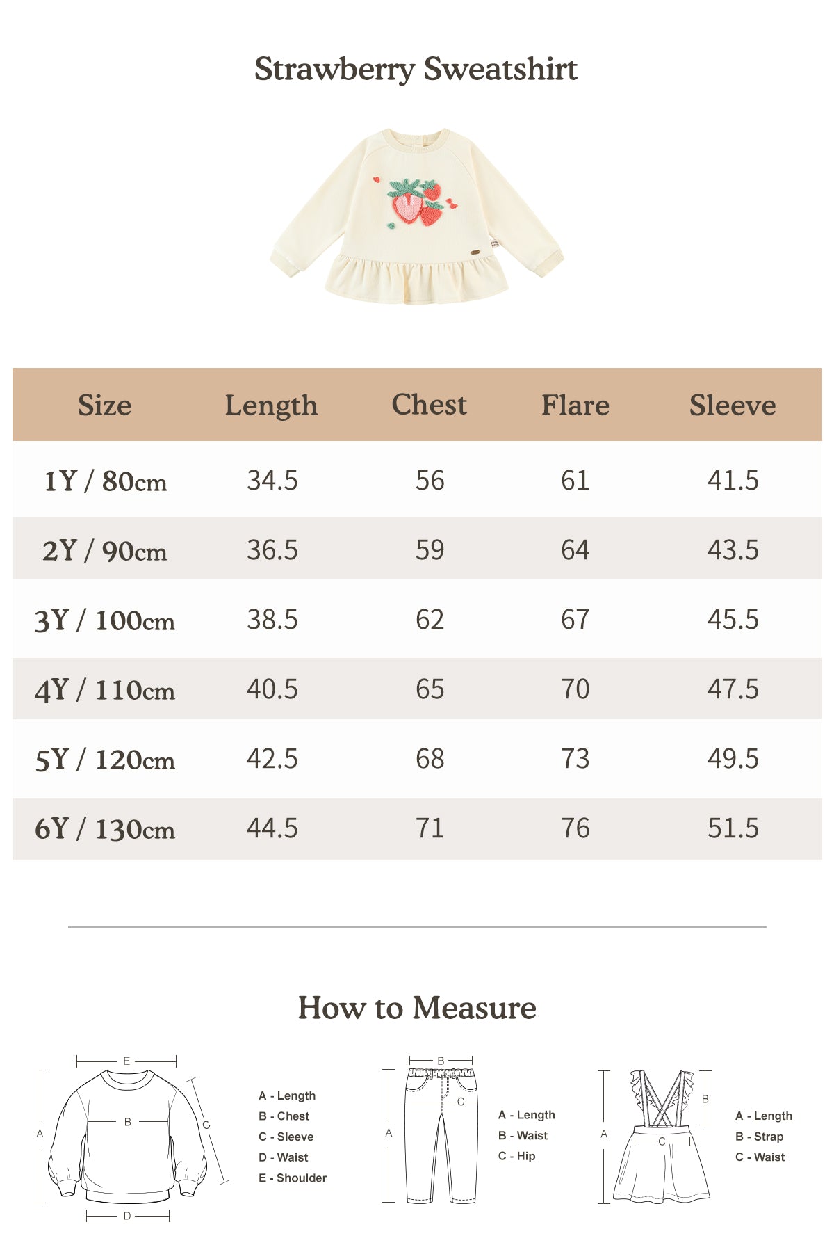 Strawberry Sweatshirt - Strawberry