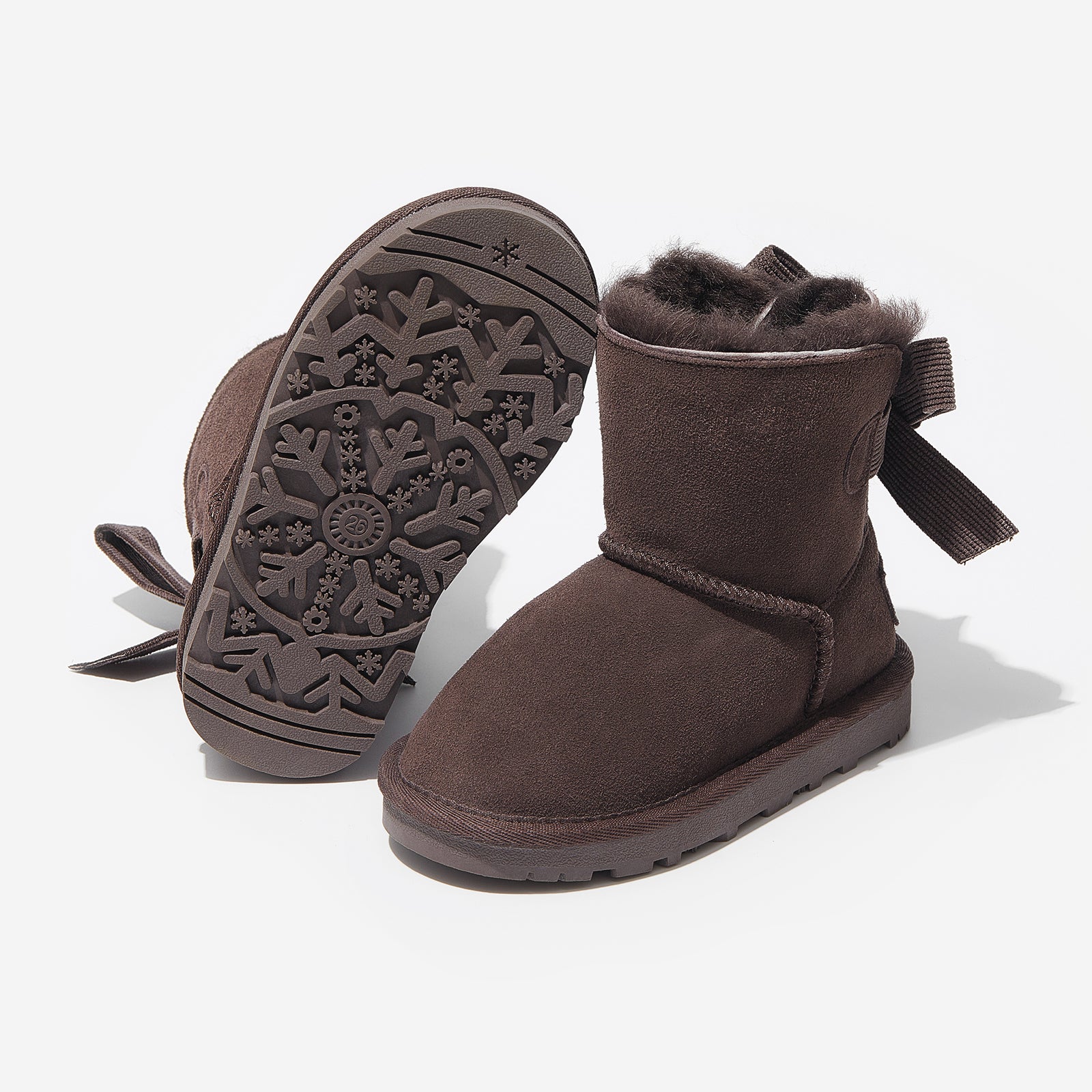 freeze chocolate woolly kids leather kids shoes baby infants shoes Boys winter boots slip on shoes Boys snow boots