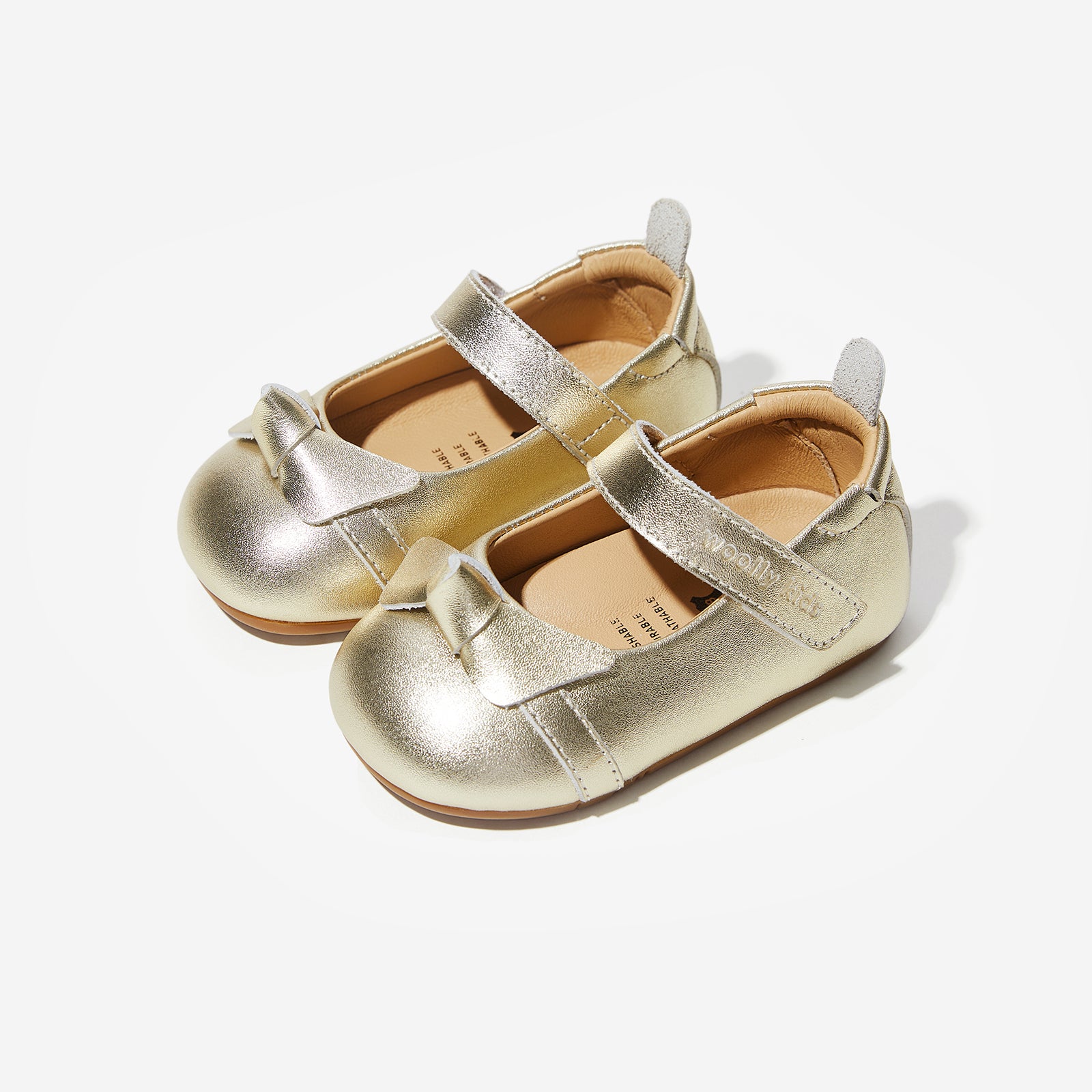 dora wheatland gold woolly kids autumn infant leathr shoes shoes infant hard bottom shoes walkers shoes