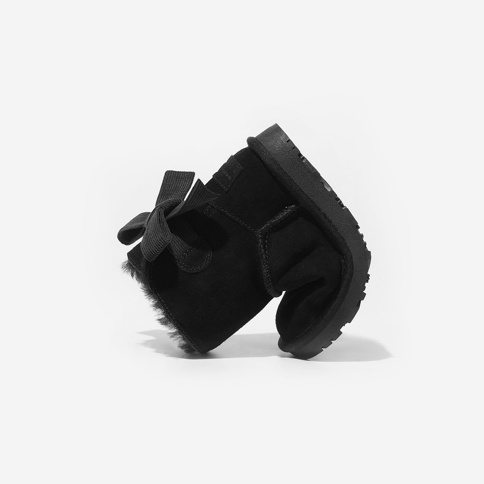 freeze ore black woolly kids leather kids shoes baby infants shoes childrens shoes childrens boots kids boots