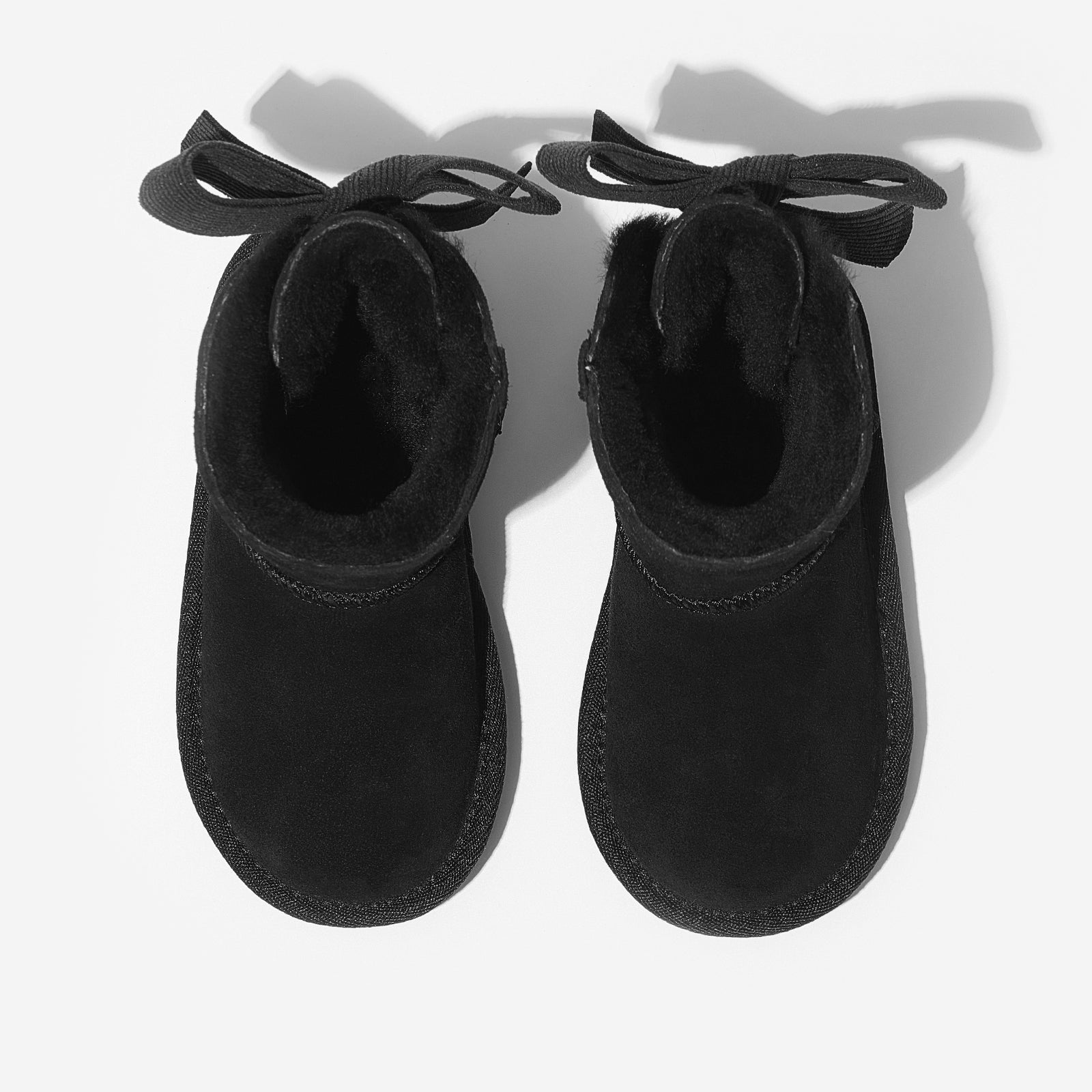 freeze ore black woolly kids leather kids shoes baby infants shoes Toddler winter boots walking shoes Boys boots