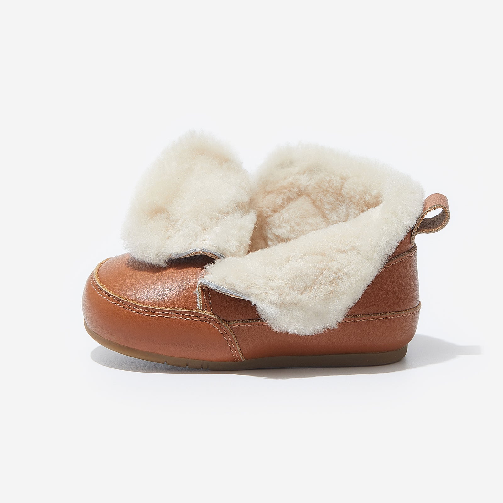 fur milo chestnut brown woolly kids leather kids shoes baby infants shoes Girls snow boots kids shoes Kids ugg boots