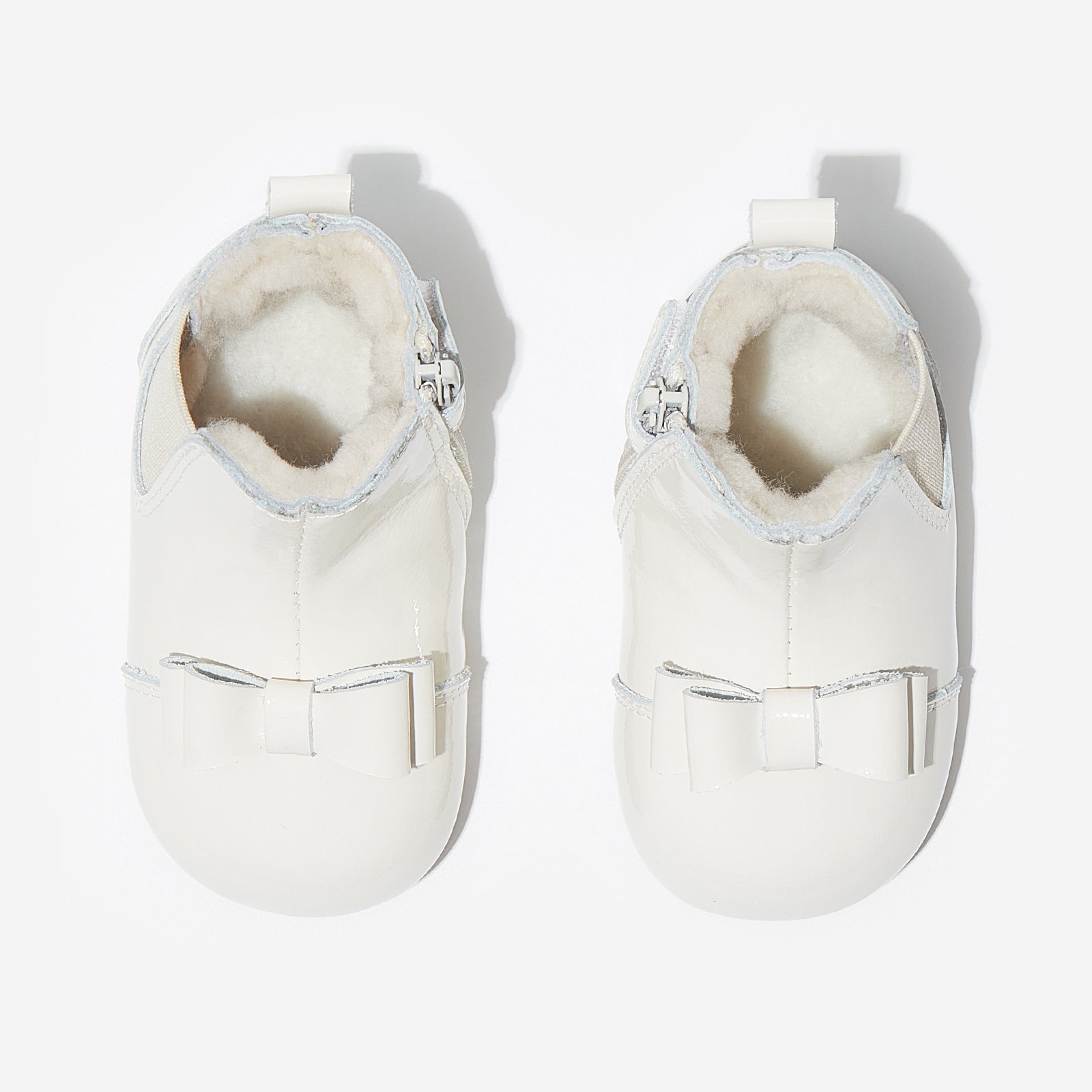 fur rila martin ivory white woolly kids leather kids shoes baby infants shoes Childrens winter boots shoes Toddler snow boots