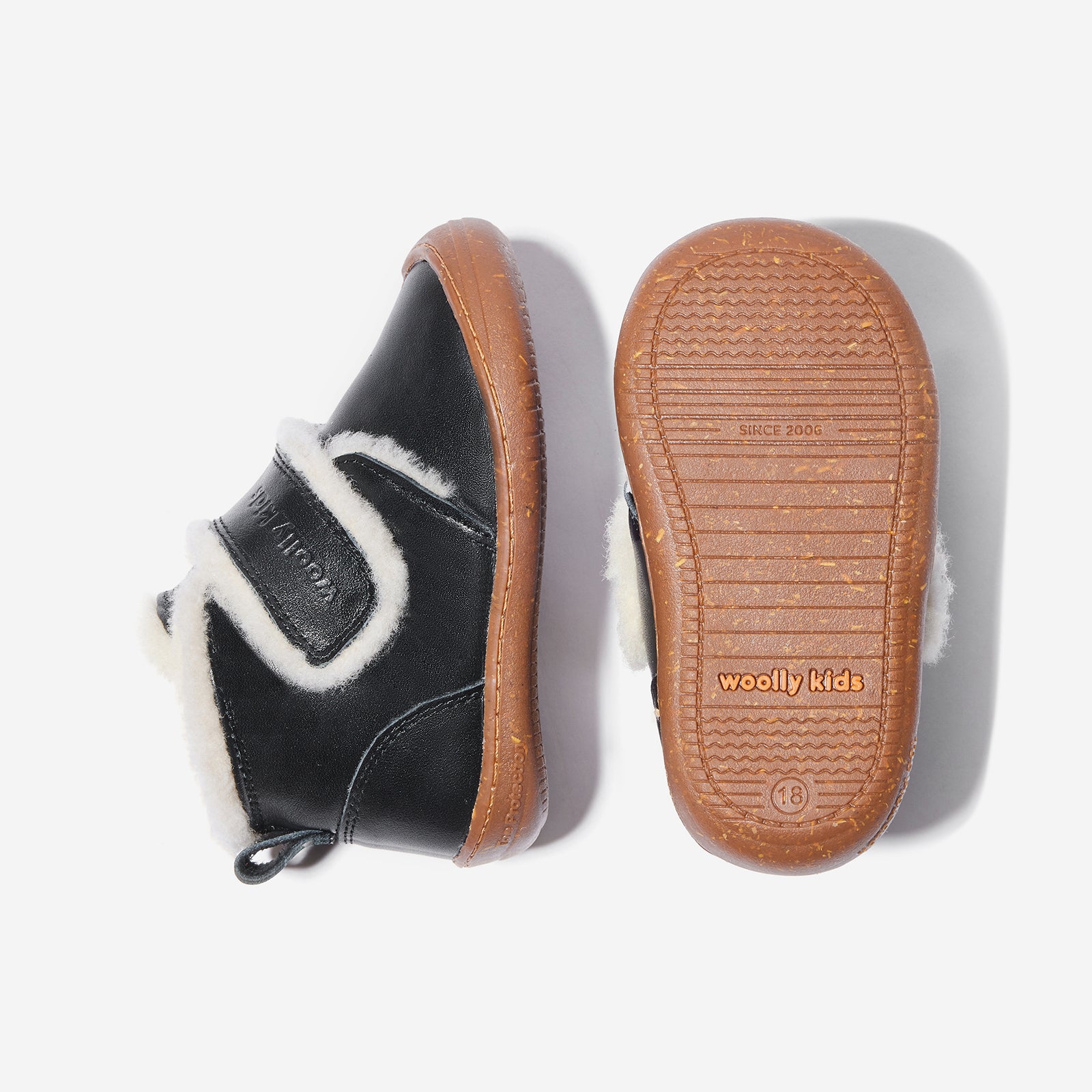 fur tartar obsidian black woolly kids leather kids shoes baby infants shoes Girls snow boots kids shoes Kids ugg boots