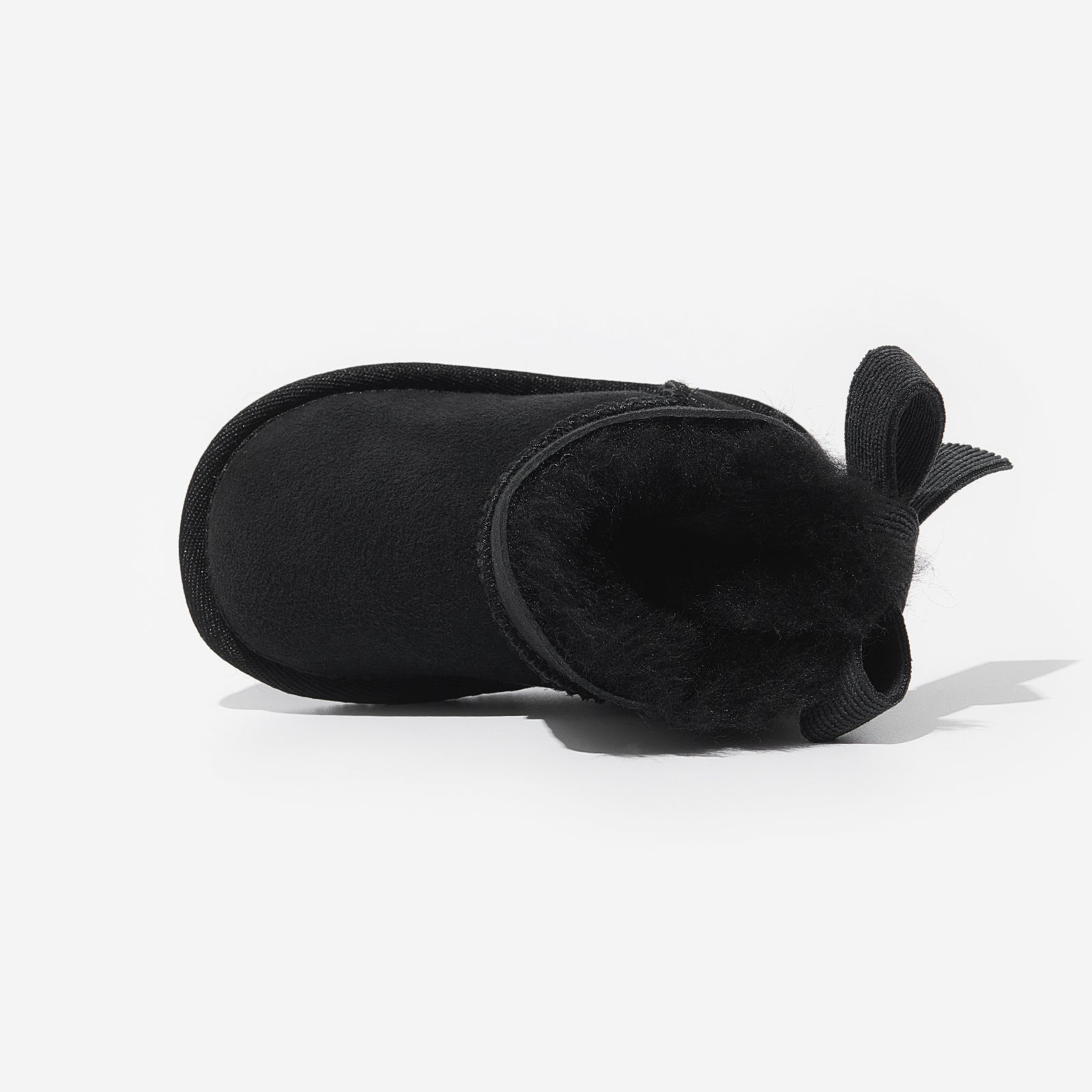 mini freeze ore black woolly kids leather kids shoes baby infants shoes Girls winter boots toddler shoes Toddler girl boots