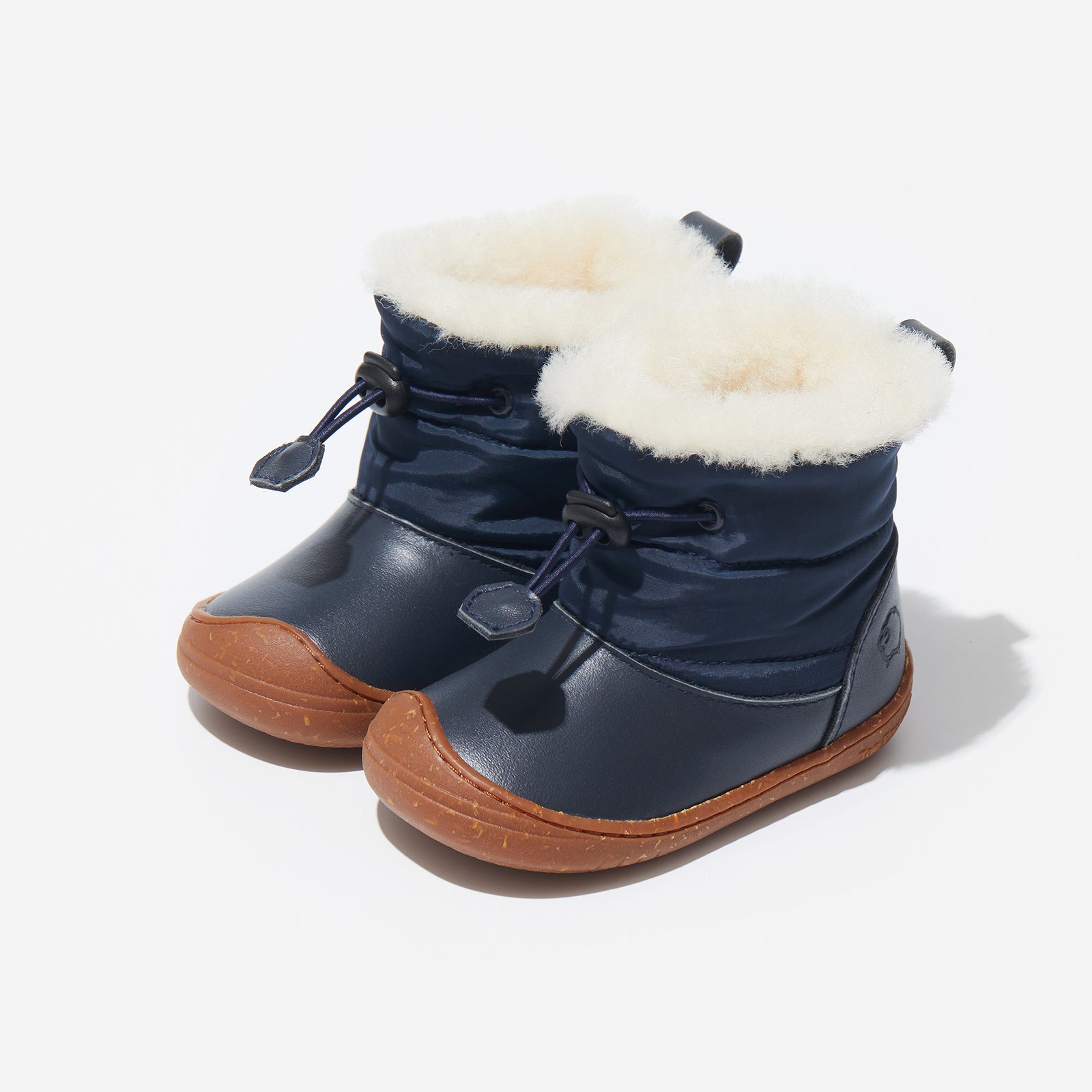 north ocean blue woolly kids leather kids shoes baby infants shoes Winter boots childrens barefoot shoes Kids snow boots