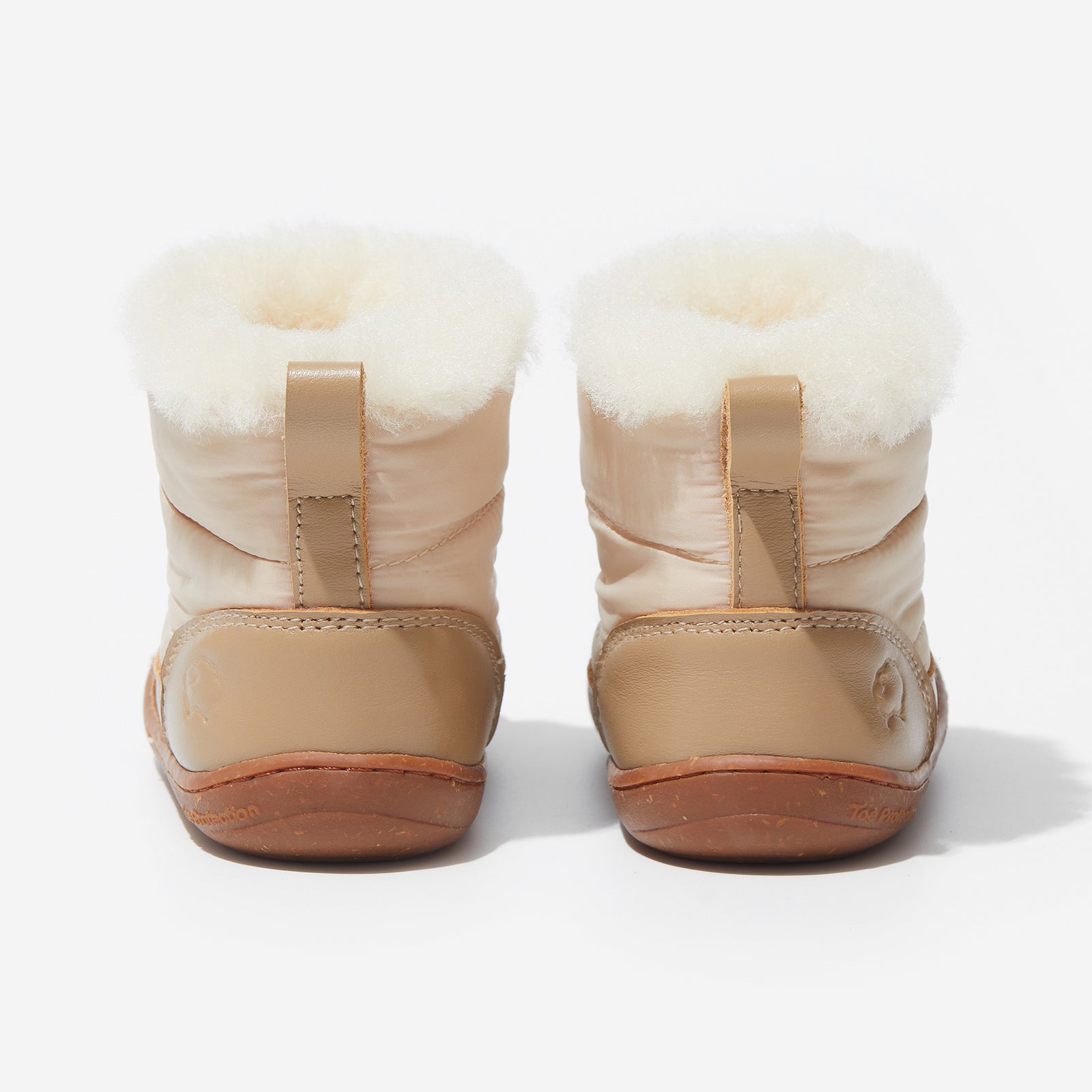 north soy milk brown woolly kids leather kids shoes baby infants shoes Winter boots childrens barefoot shoes Kids snow boots