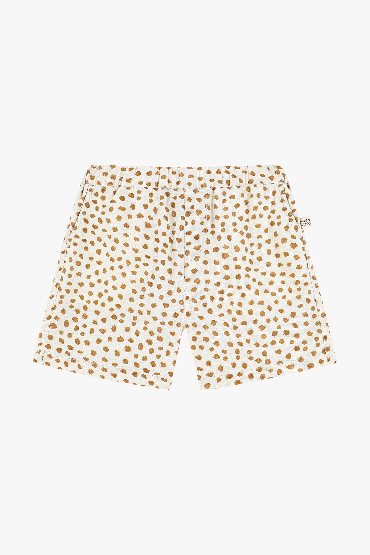 wirrawirra cute newborn clothes leopard print linen shorts leopard print 24 Summer Boys Essentials New Arrivals Shorts